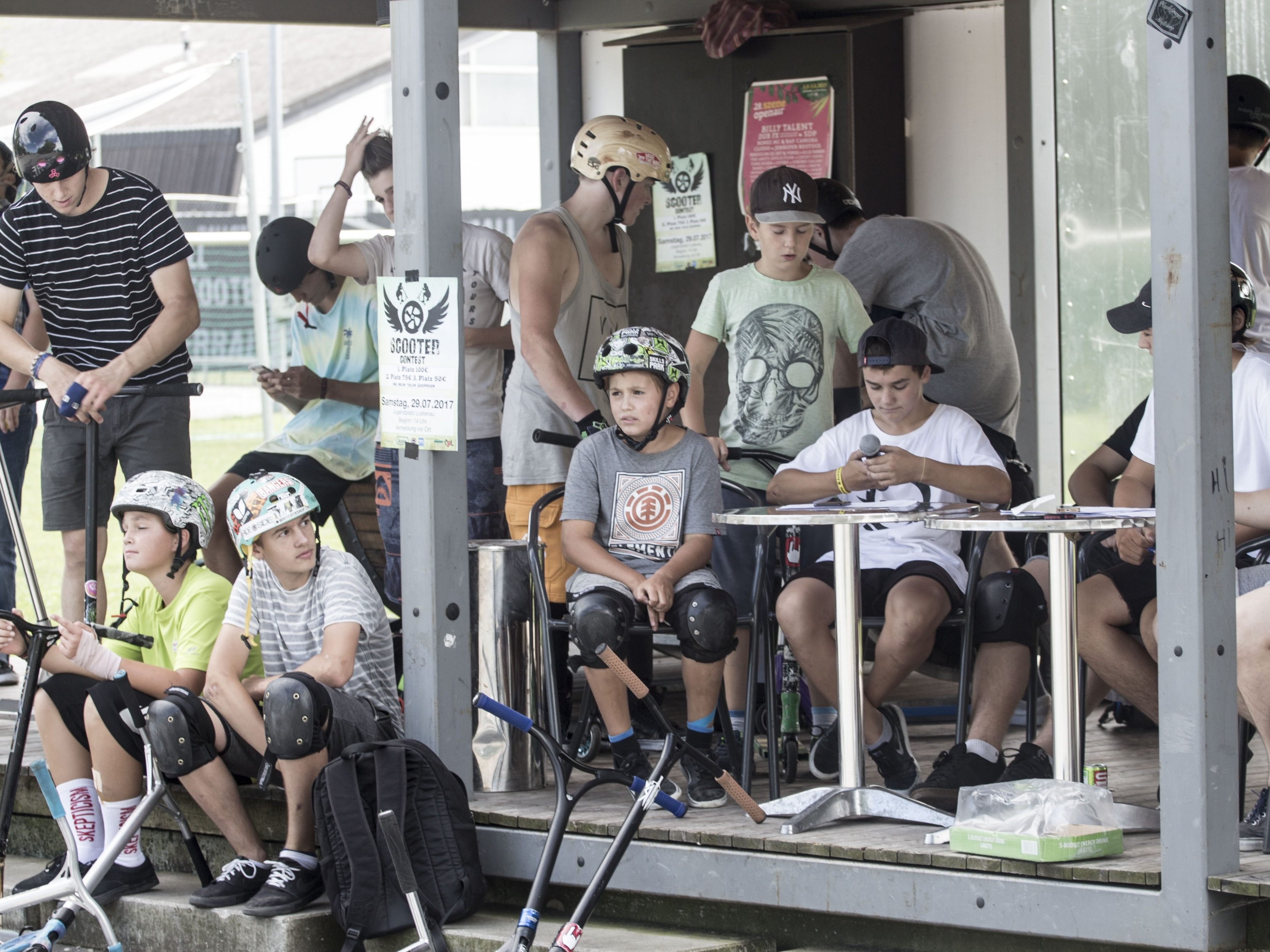 Auch Skate- und Scooterturniere sind geplant. Auch Skate- und Scooterturniere sind geplant.
