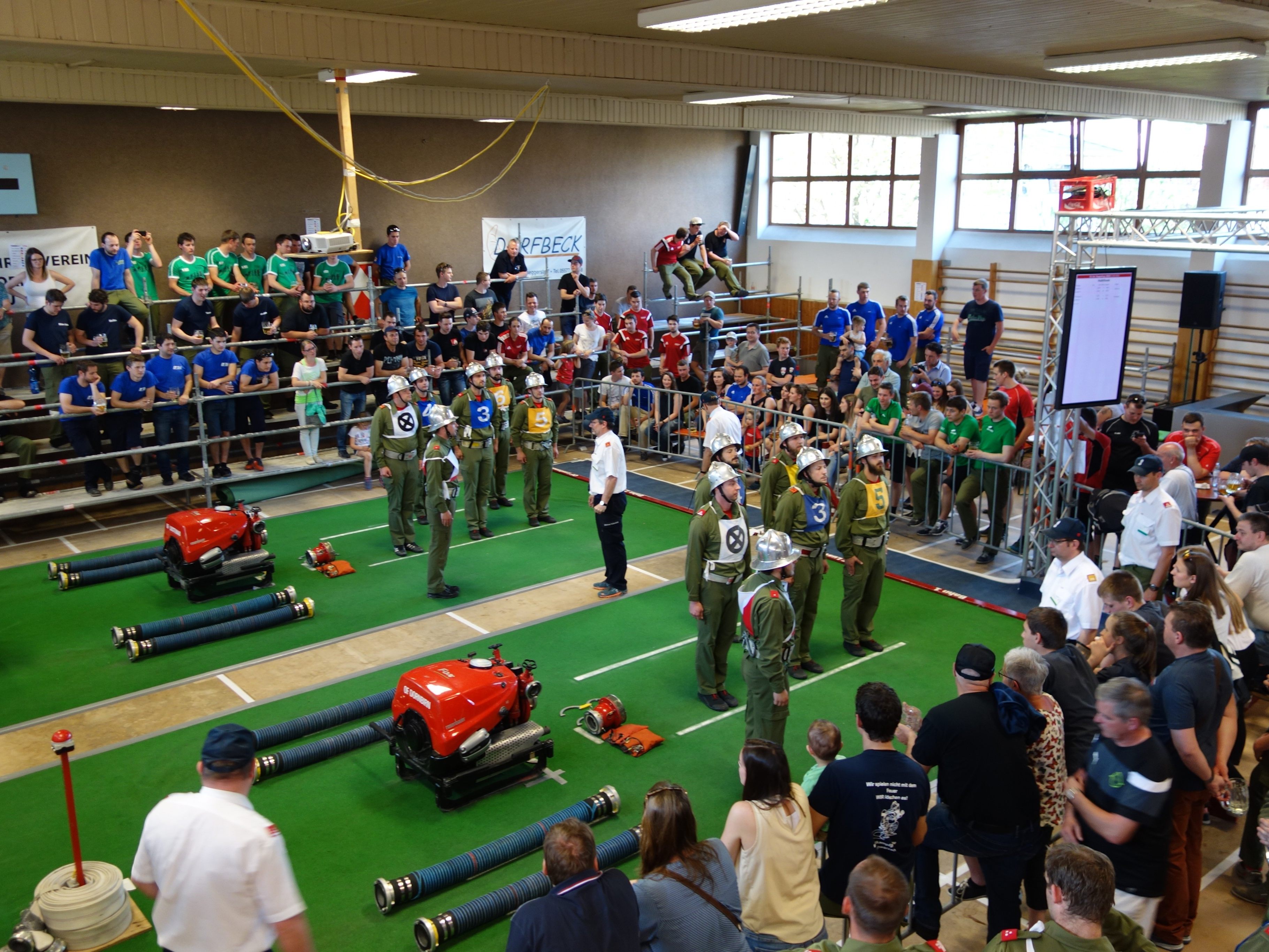 Kuppelcup der Feuerwehr in der Radlerhalle Lustenau