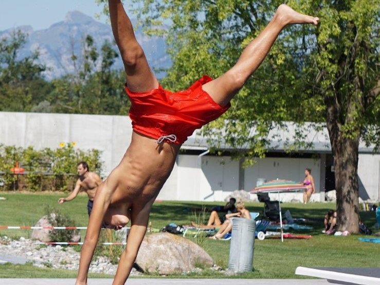 Als erstes Freibad in Vorarlberg startet das Walgaubad in die Saison 2018