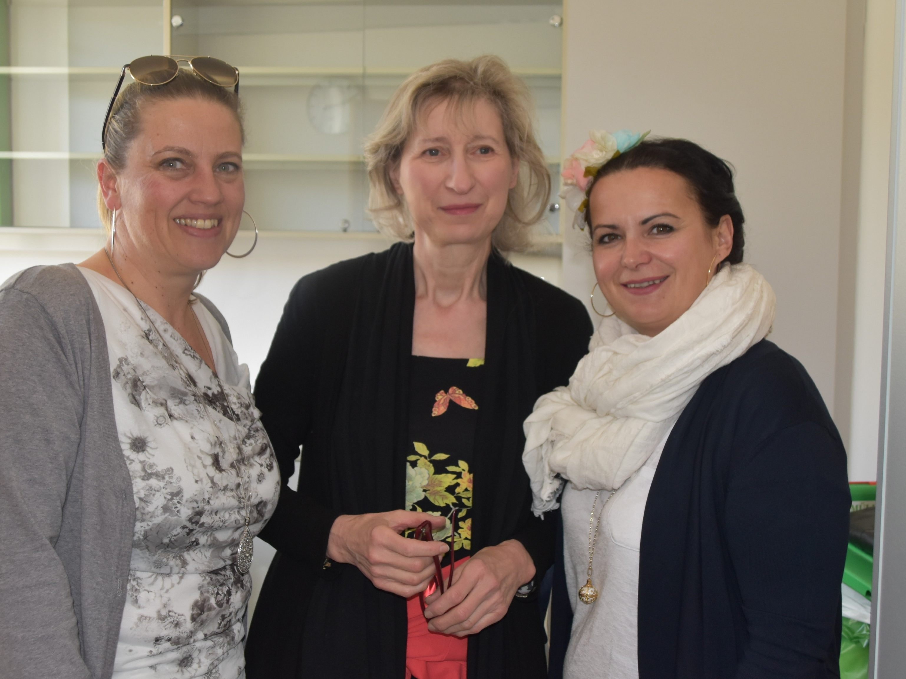 Claudia Kriechhammer, Franziska Marte-Lessmann und Simone Fleisch