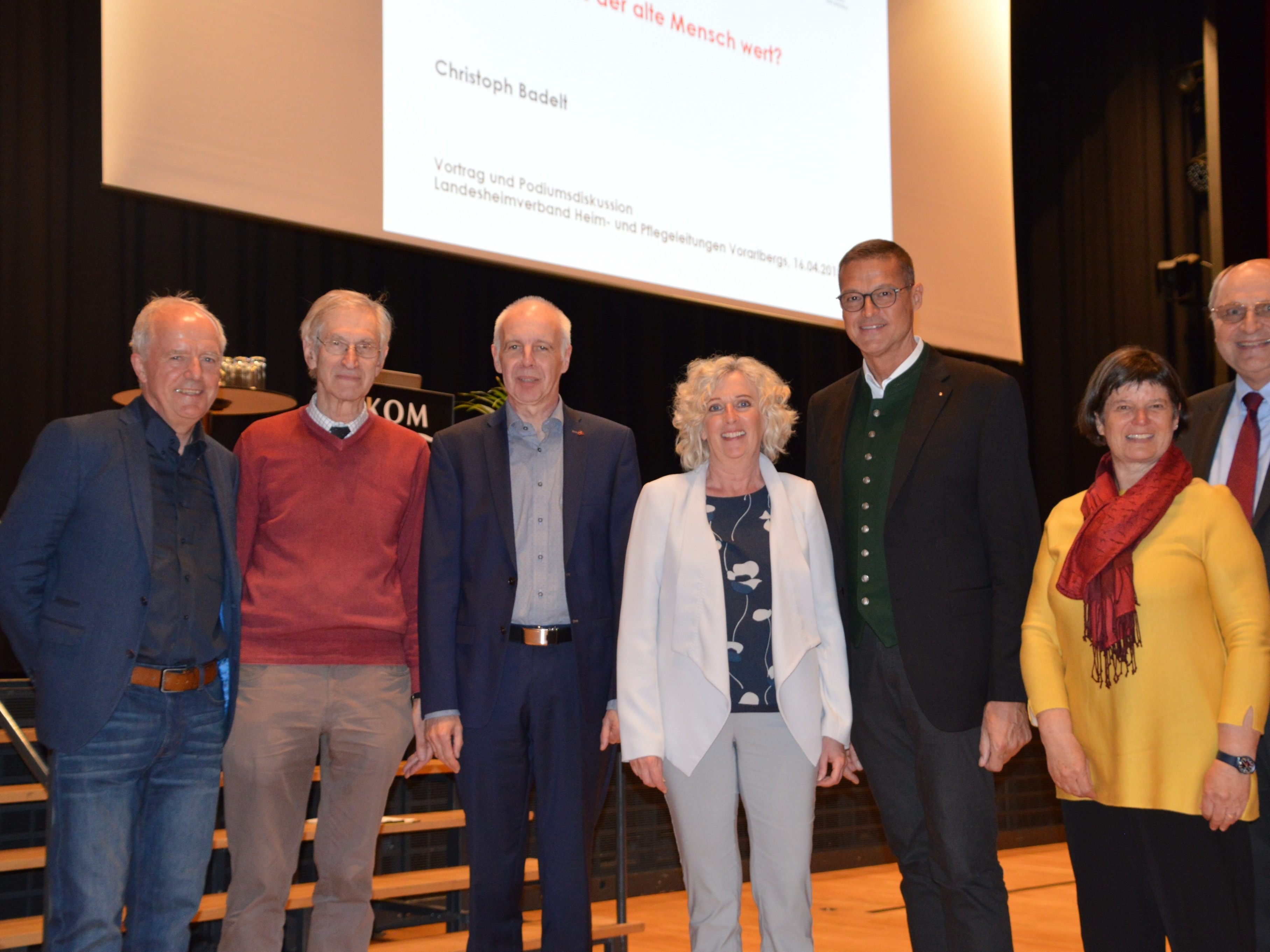 Adi Fischer, Elmar Simma, Alfred Bargetz, Katharina Wiesflecker, Christian Bernhard, Barbara Rehberger, Christoph Badelt
