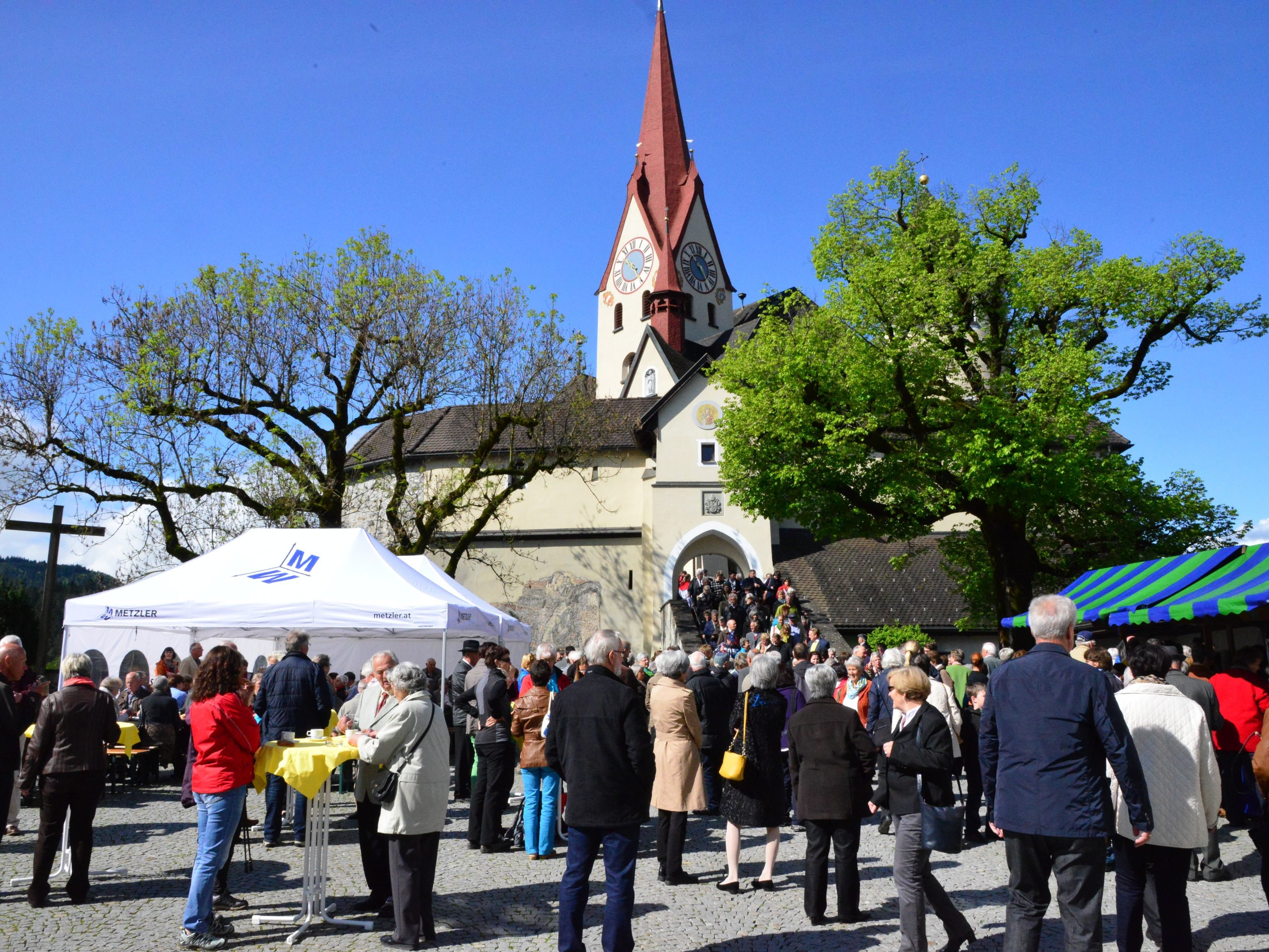 Landeswallfahrt zur Rankler Basilika.