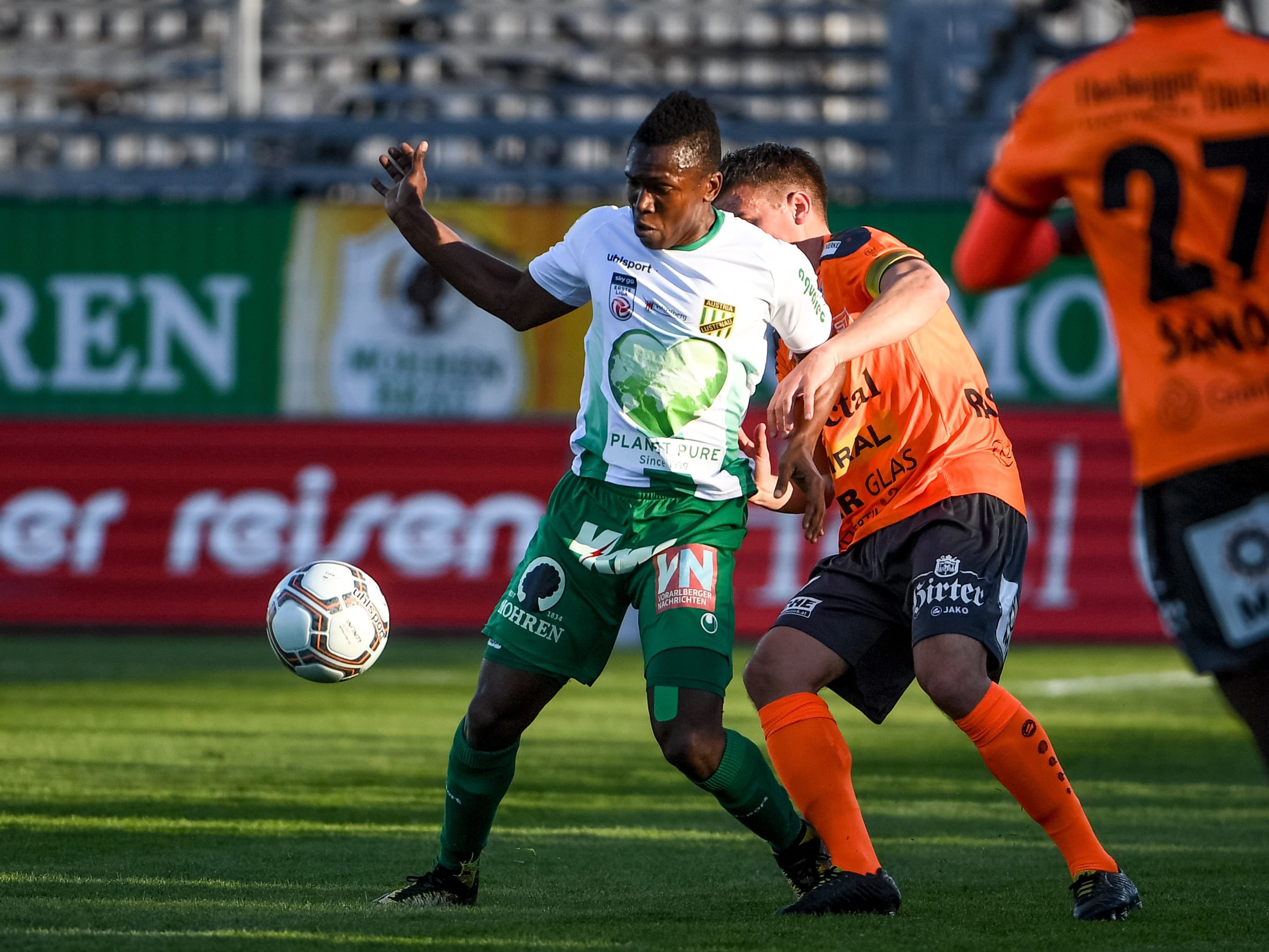 Dossou und Co. hatten den Hartbergern heute nur wenig entgegen zu setzen. Dossou und Co. hatten den Hartbergern heute nur wenig entgegen zu setzen.