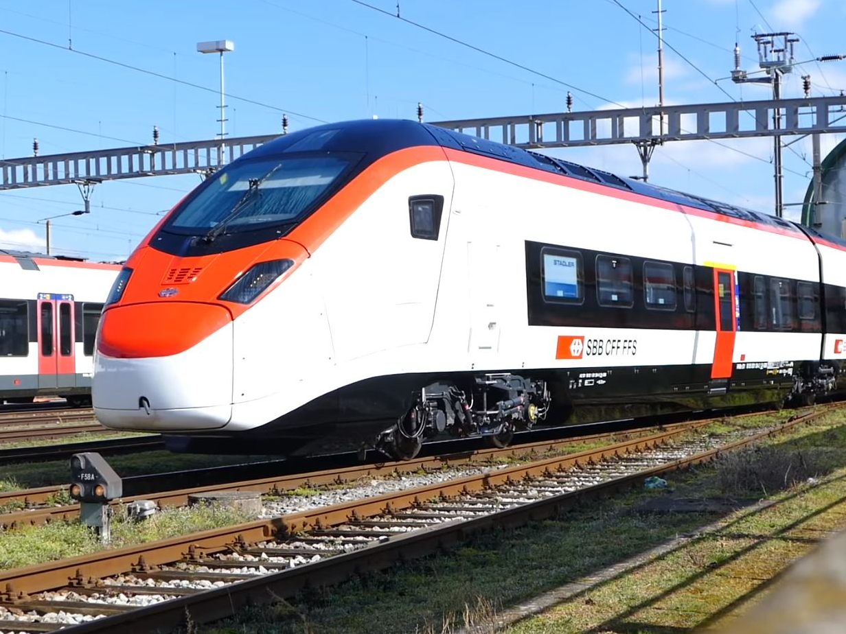 DIe SBB stellte im Gotthard-Tunnel einen neuen Geschwindigkeitsrekord auf.