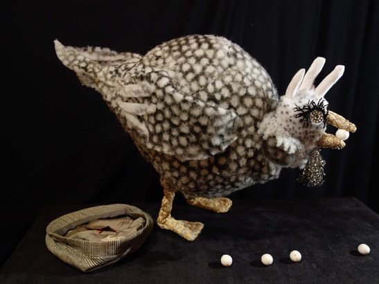 Das Perlhuhn