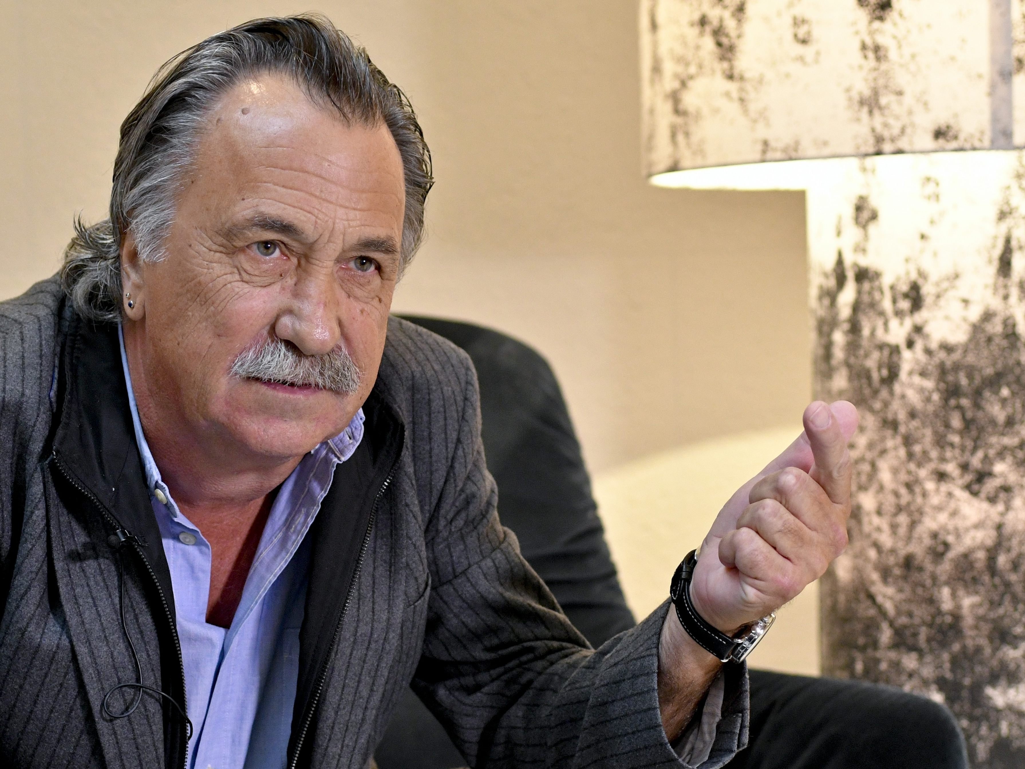 Gert Steinbäcker war und ist ein Mann klarer Worte. Gert Steinbäcker war und ist ein Mann klarer Worte.