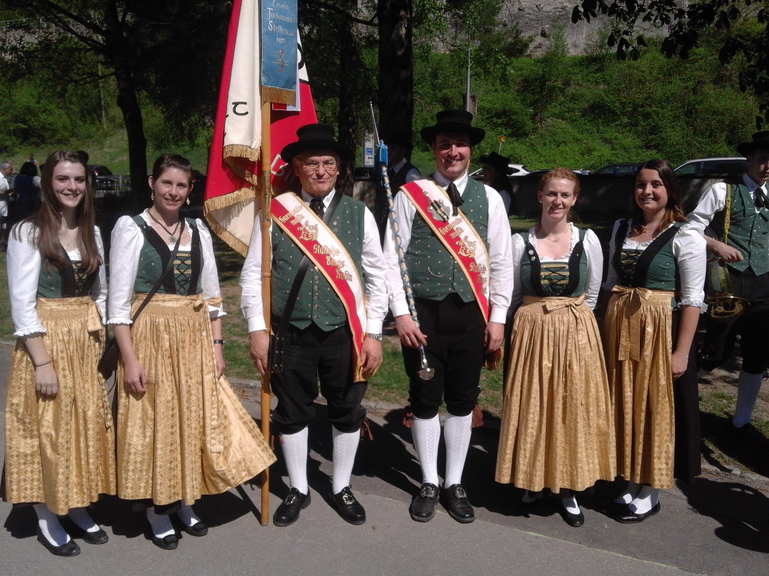 Die Musikanten kamen beim diesjährigen Tag der Blasmusik kräftig ins Schwitzen