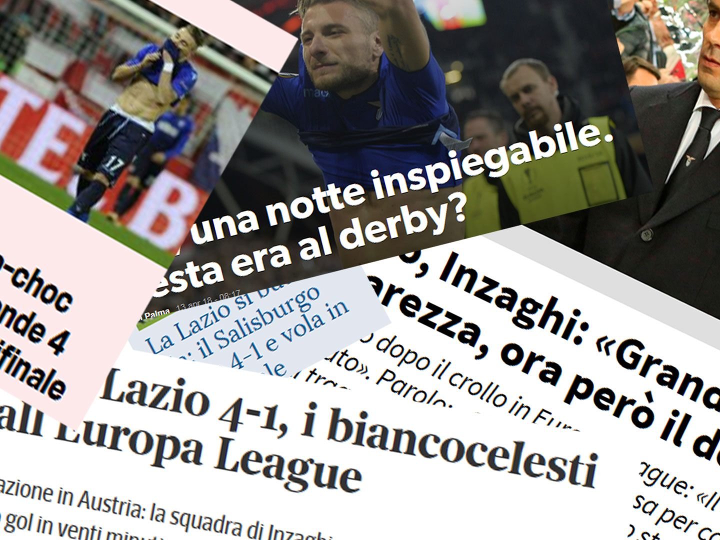 Italiens Presse ringt nach Fassung. Italiens Presse ringt nach Fassung.