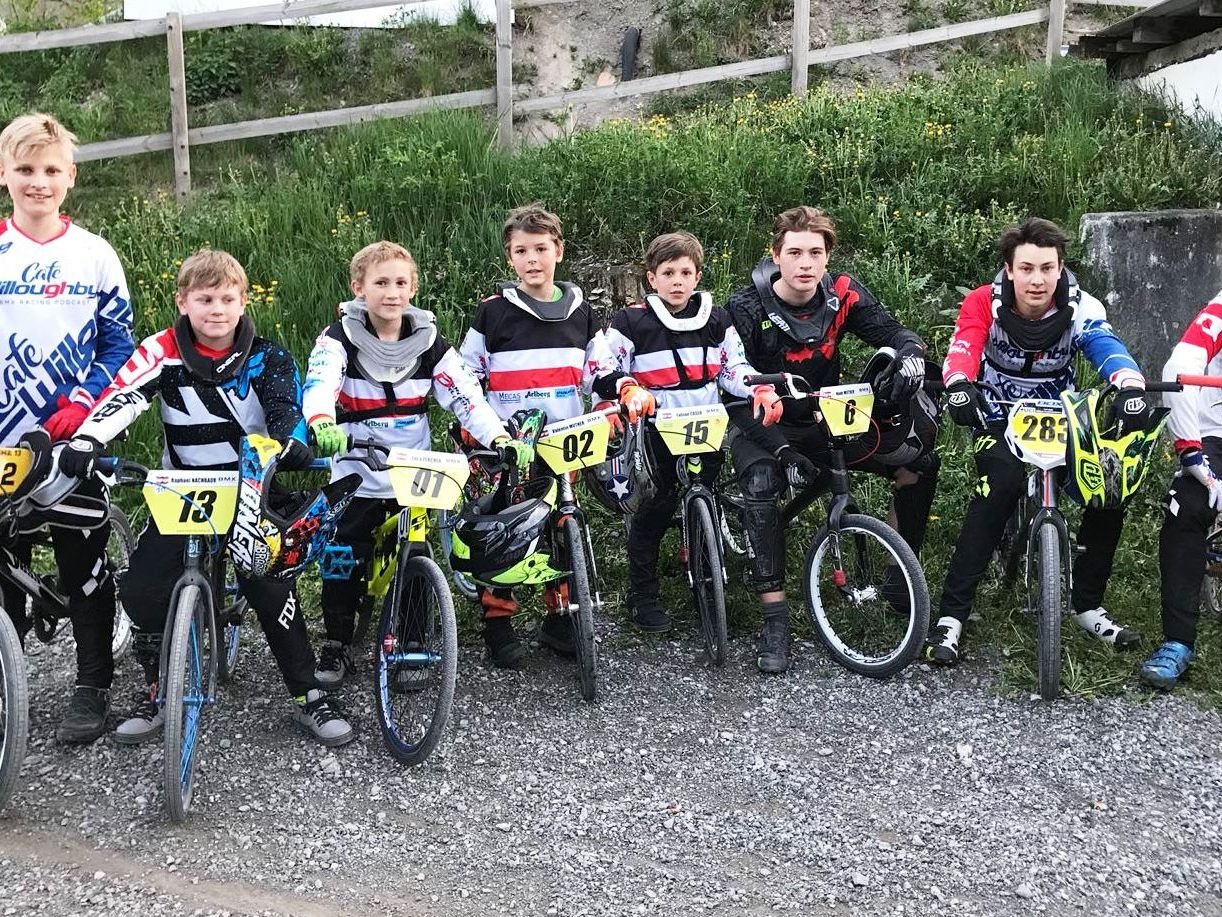 Die A-Finalisten beim BMX-Vereinscup Die A-Finalisten beim BMX-Vereinscup