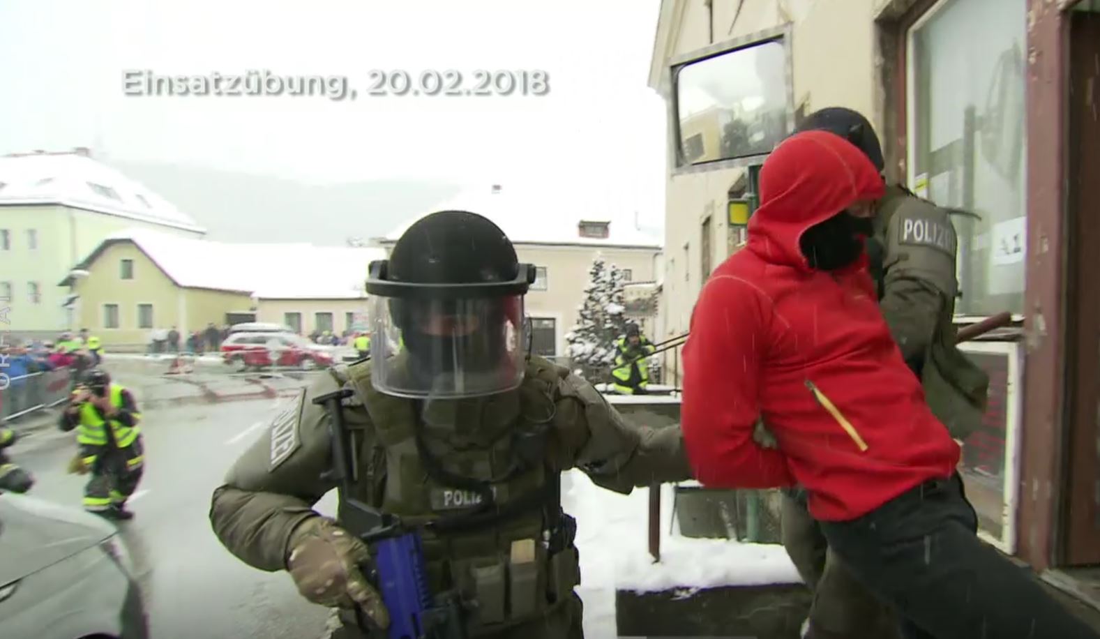 Einsatzübung am 20.02.2018.