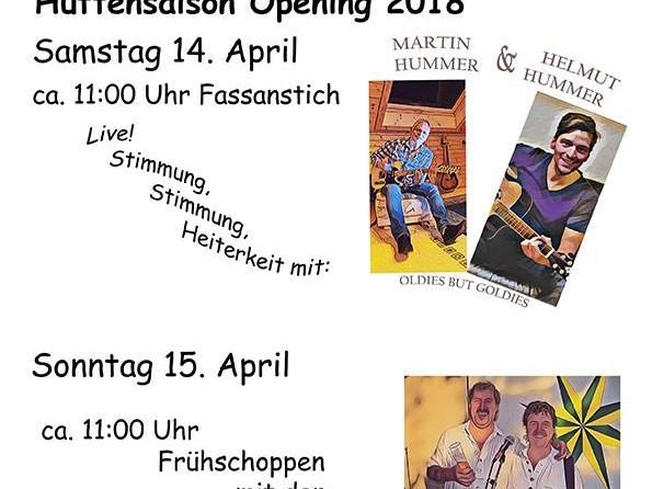 Hüttenopening auf der Feldkircher Hütte