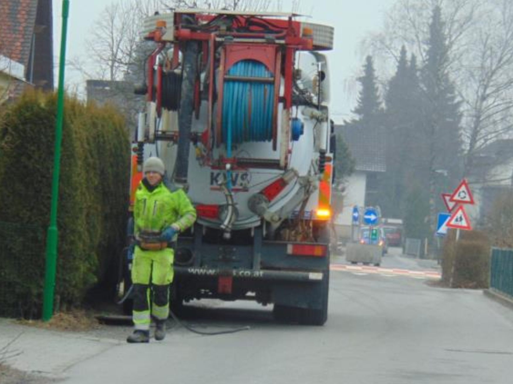 Die Kanalinspektion in Mäder wird auch in diesem Jahr fortgesetzt Die Kanalinspektion in Mäder wird auch in diesem Jahr fortgesetzt