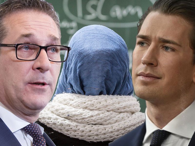 Kein Kopftuchverbot bis an die Universitäten geplant.