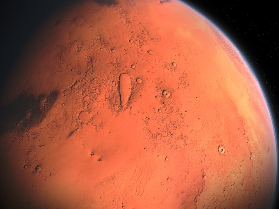 Die Schluchten und Berge des mars dürften bald auch auf der Erde betrachtet werden können.