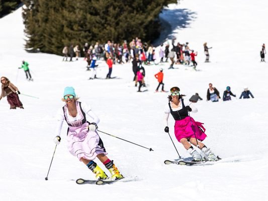 Tine Huber und Katja Wirth