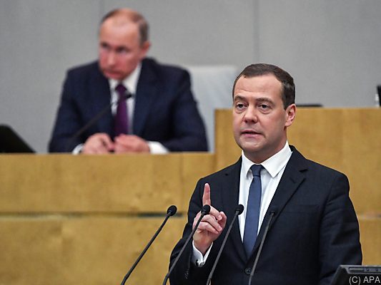 Medwedew gewann die Abstimmung mit großer Mehrheit