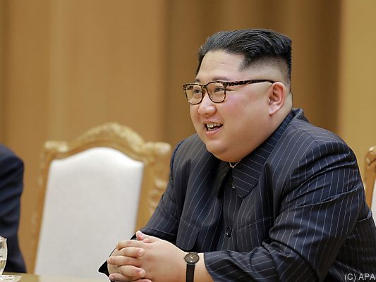 Nordkoreas Machthaber gibt sich friedfertig Nordkoreas Machthaber gibt sich friedfertig
