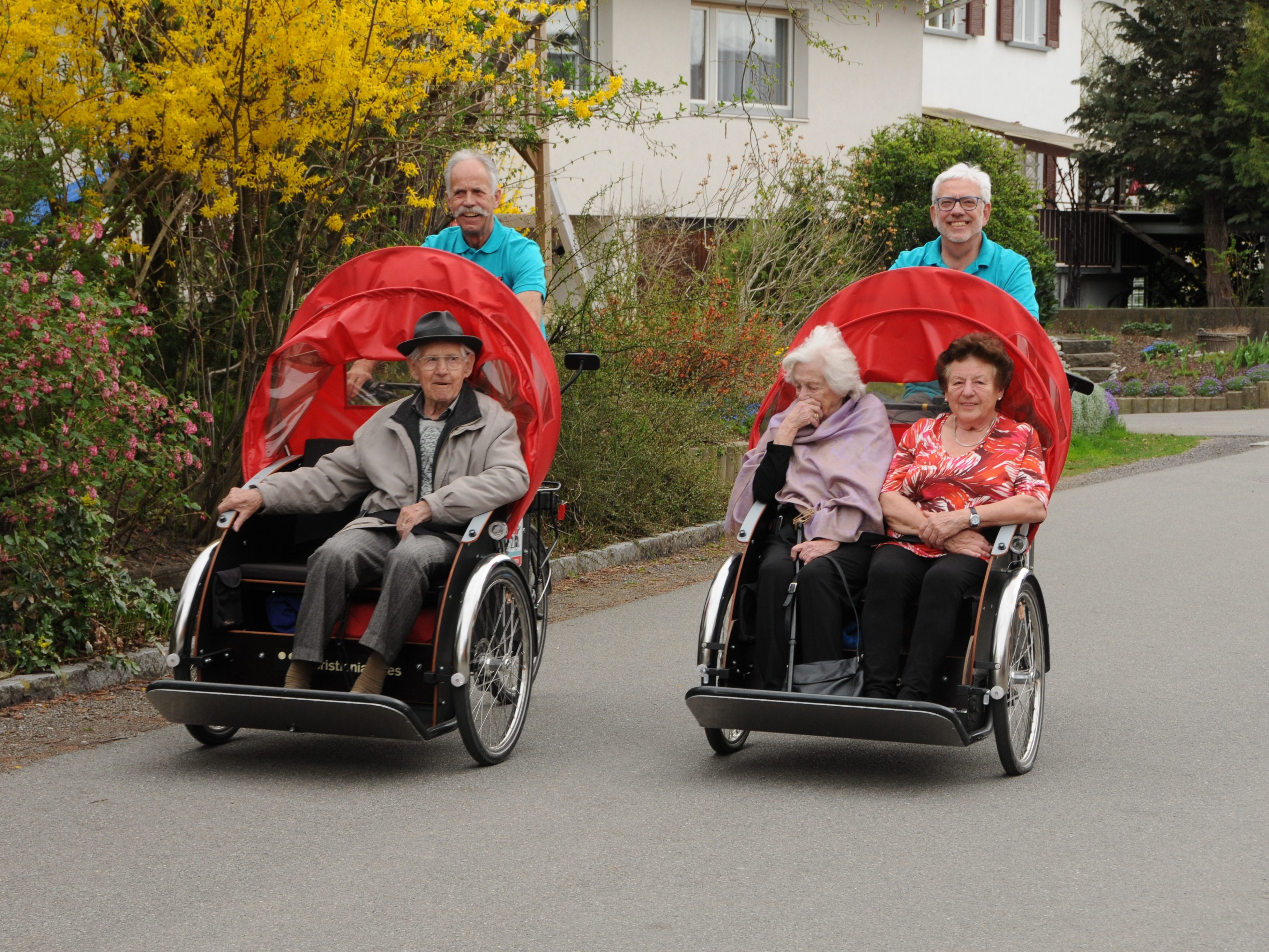 Die Seniorenbörse ermöglicht "Radeln ohne Alter".