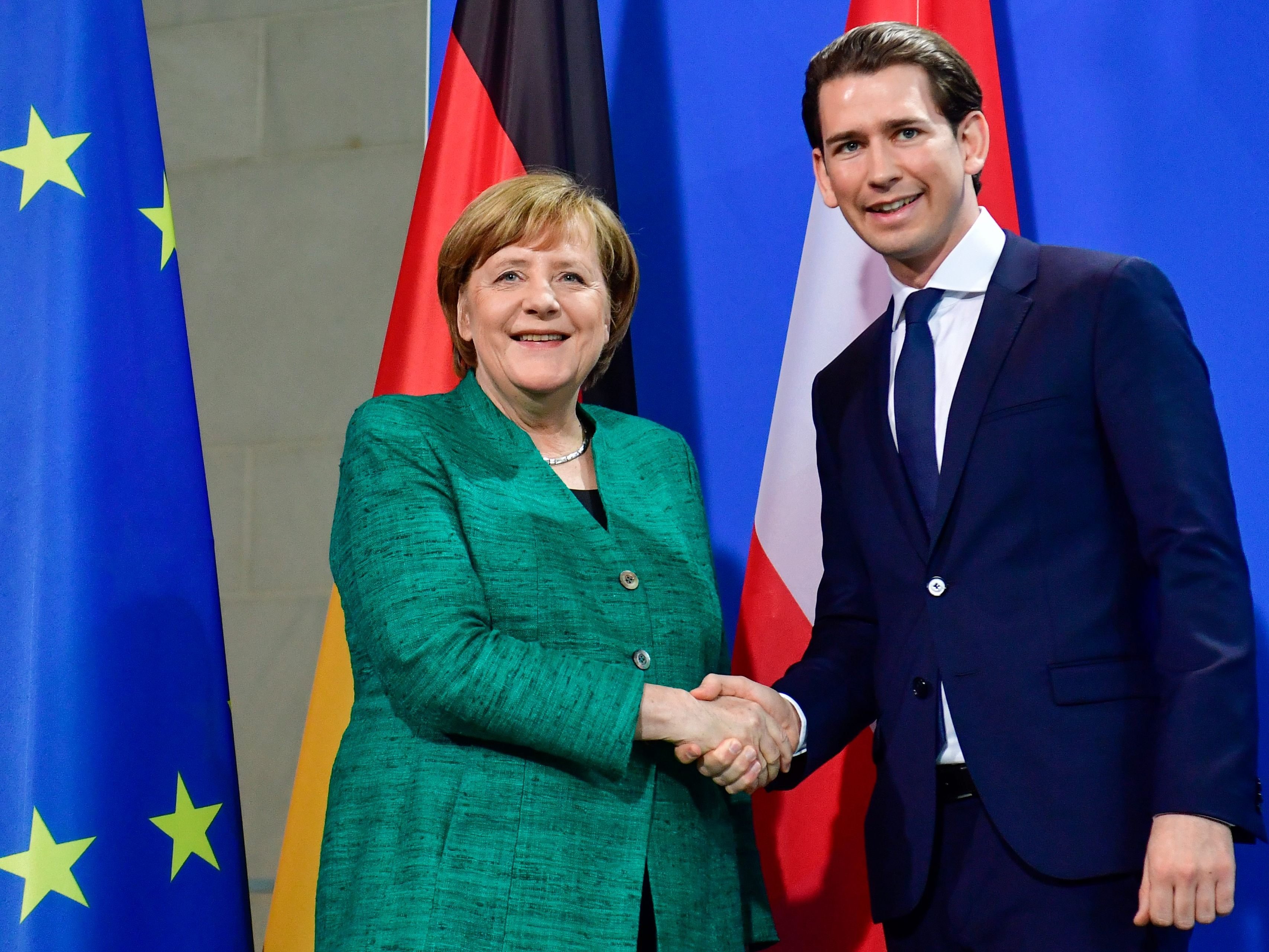 Bereits Anfang des Jahres haben sich Merkel und Kurz getroffen.