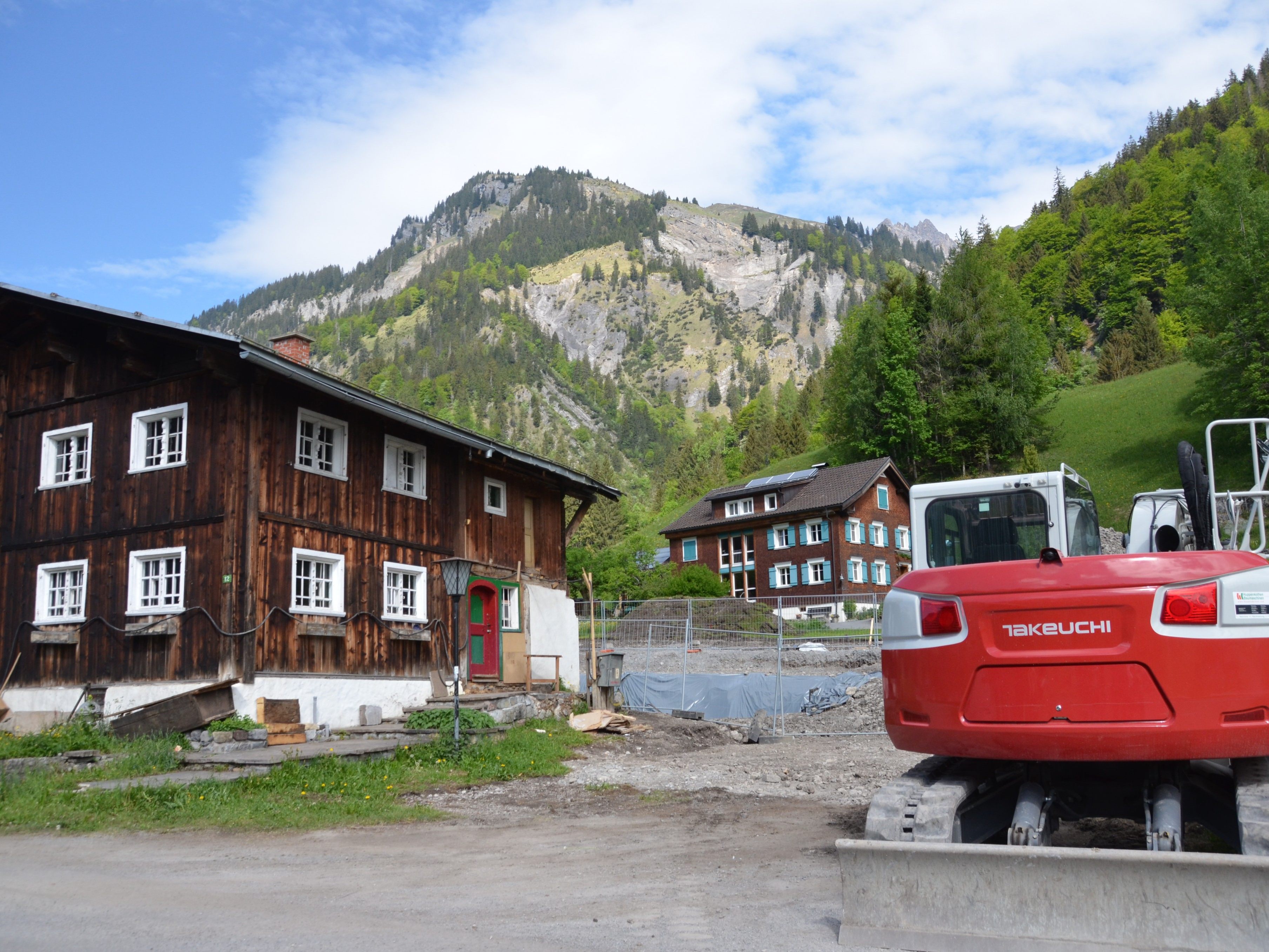 Bauarbeiten Ferien- und Seminarhaus Wald a. A.