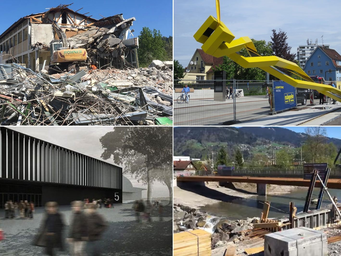 Die Stadt Dornbirn steht für seine teuren Bauprojekte immer mehr in der Kritik.