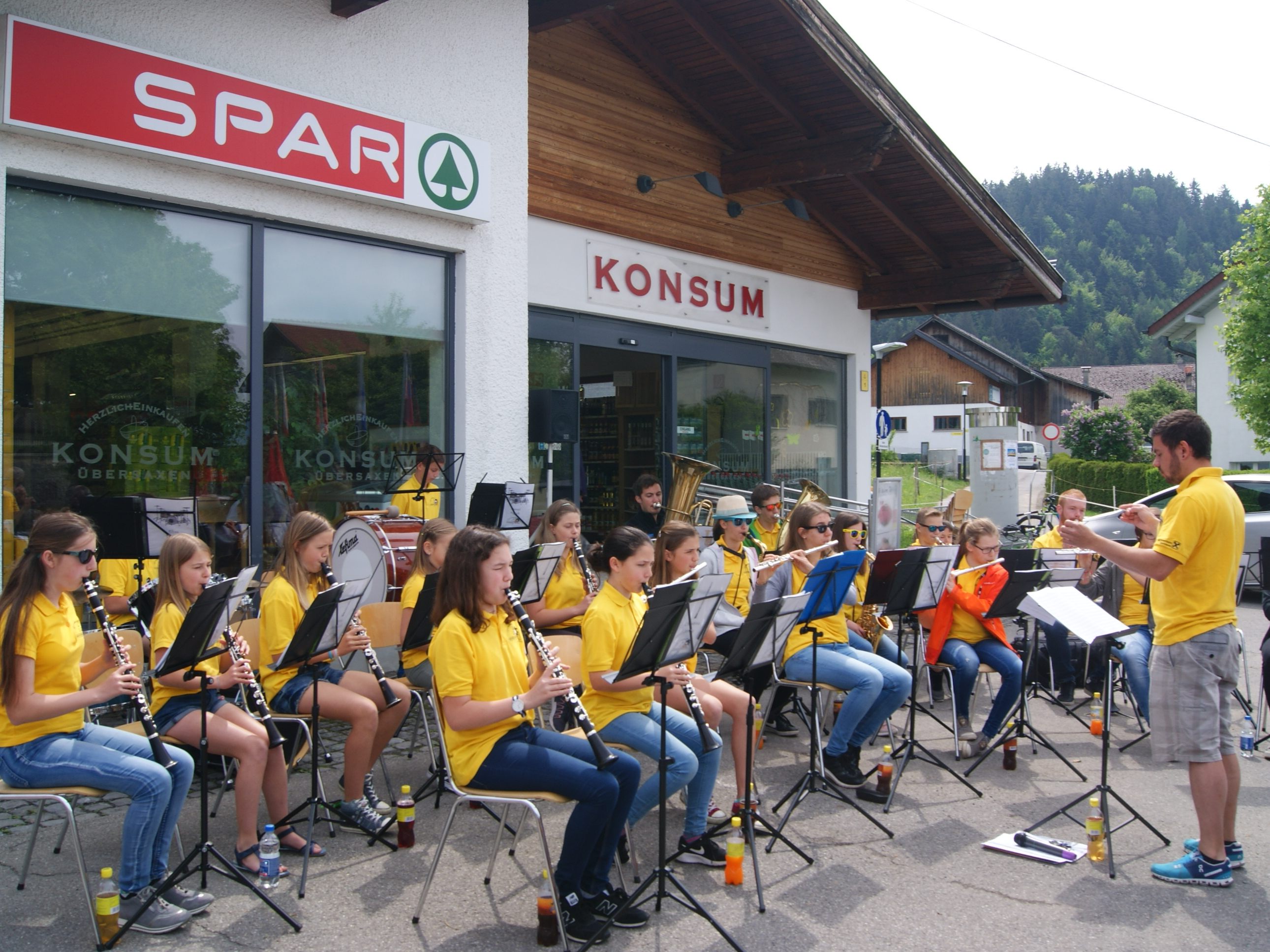 Frühschoppen der Jugendkapelle Übersaxen
