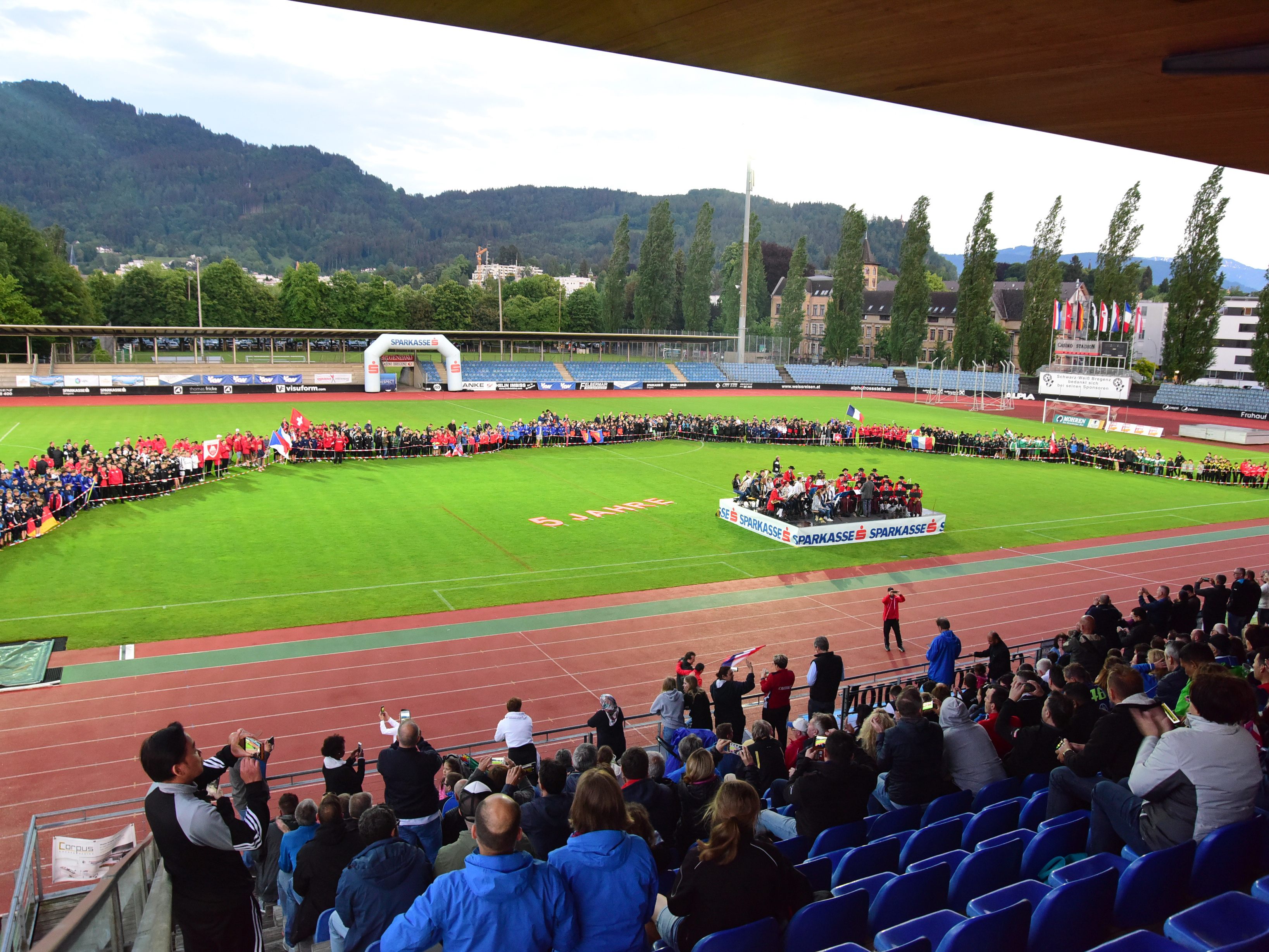 Eröffnung des 5. Bodensee-Pokals im Bregenzer Stadion
