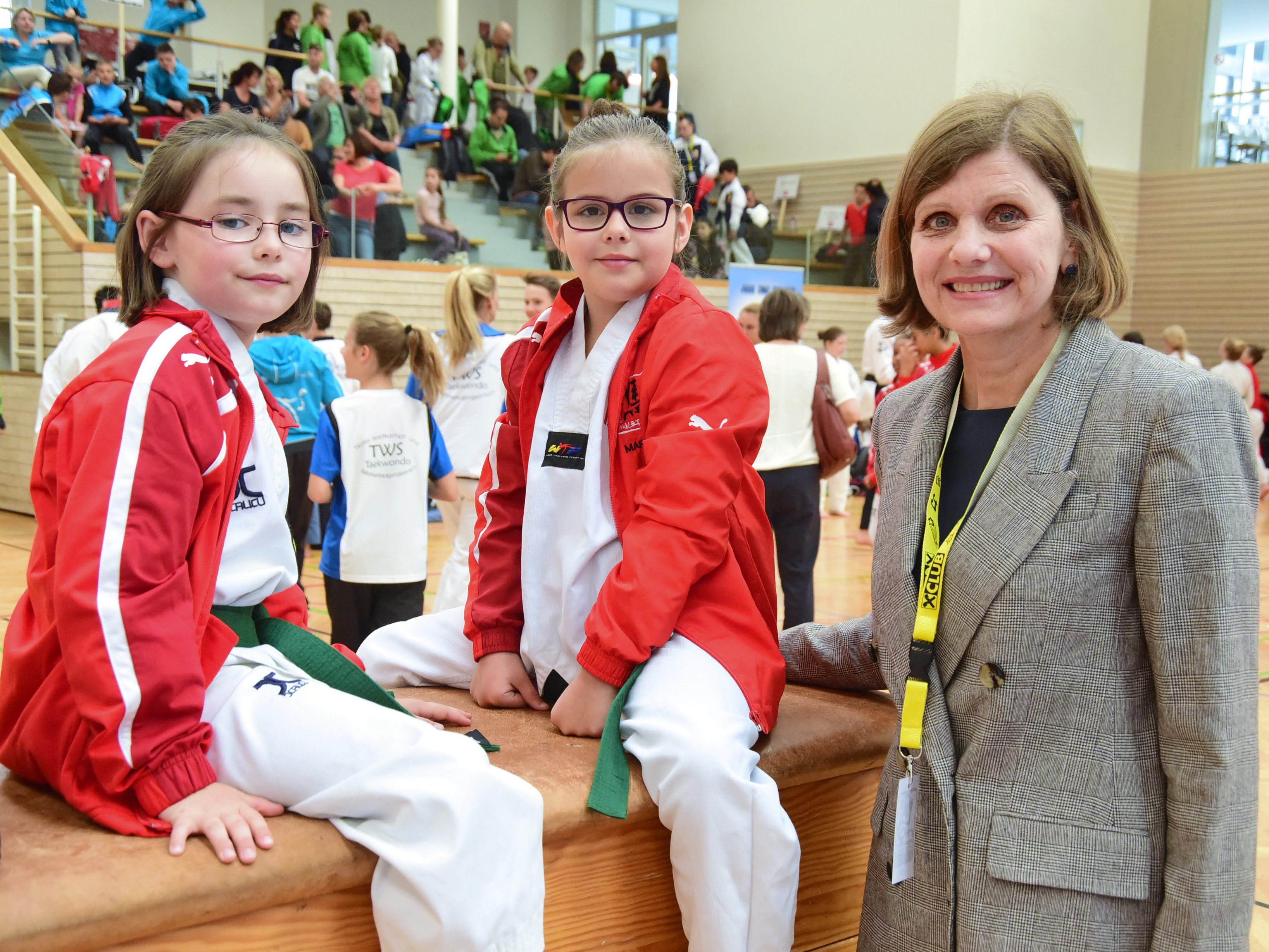 Sportlandesrätin besuchte Eröffnung des ersten International Taekwondo Mustang Championship – ITMC in Feldkirch Sportlandesrätin besuchte Eröffnung des ersten International Taekwondo Mustang Championship – ITMC in Feldkirch