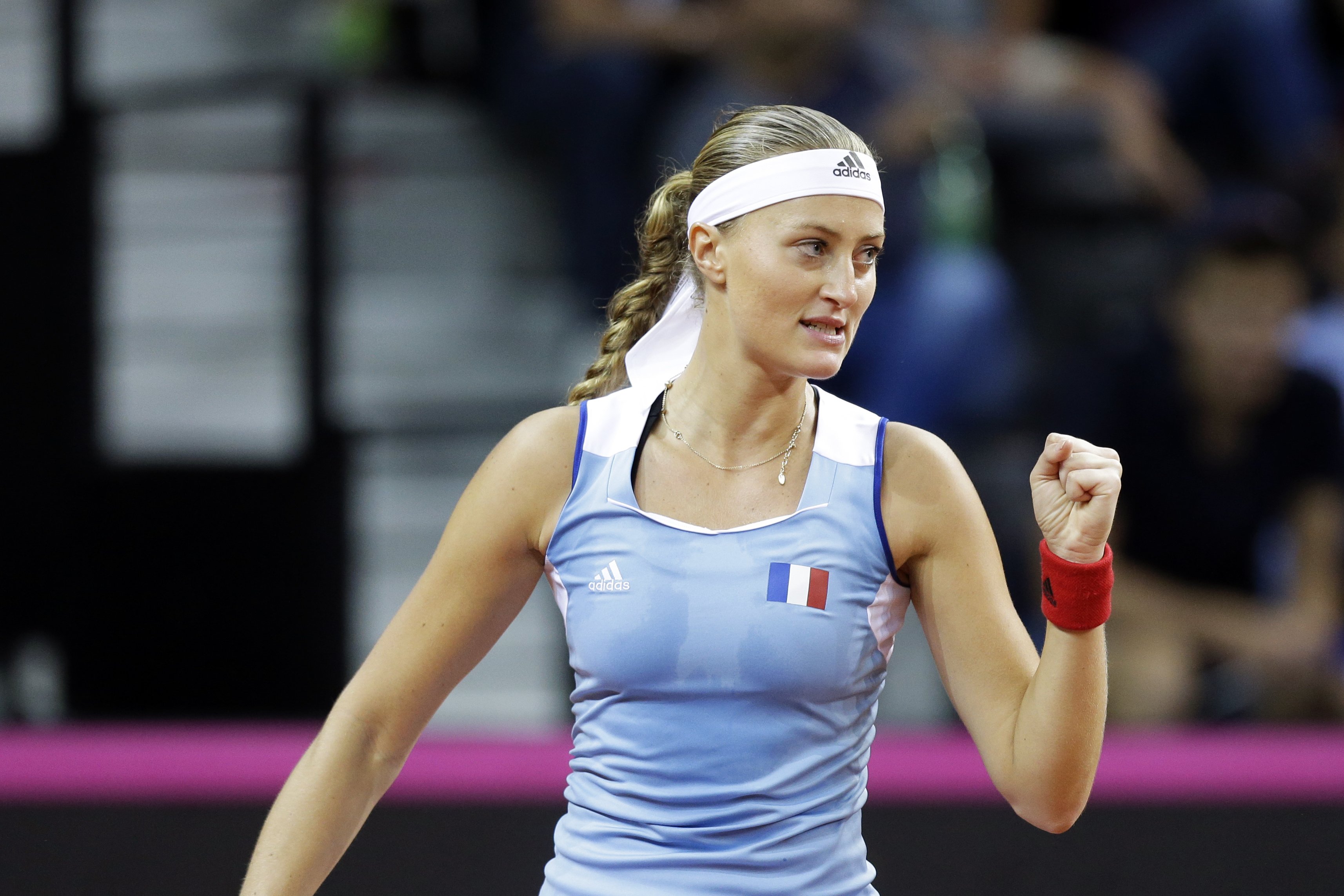 Thiems Freundin Kristina Mladenovic.