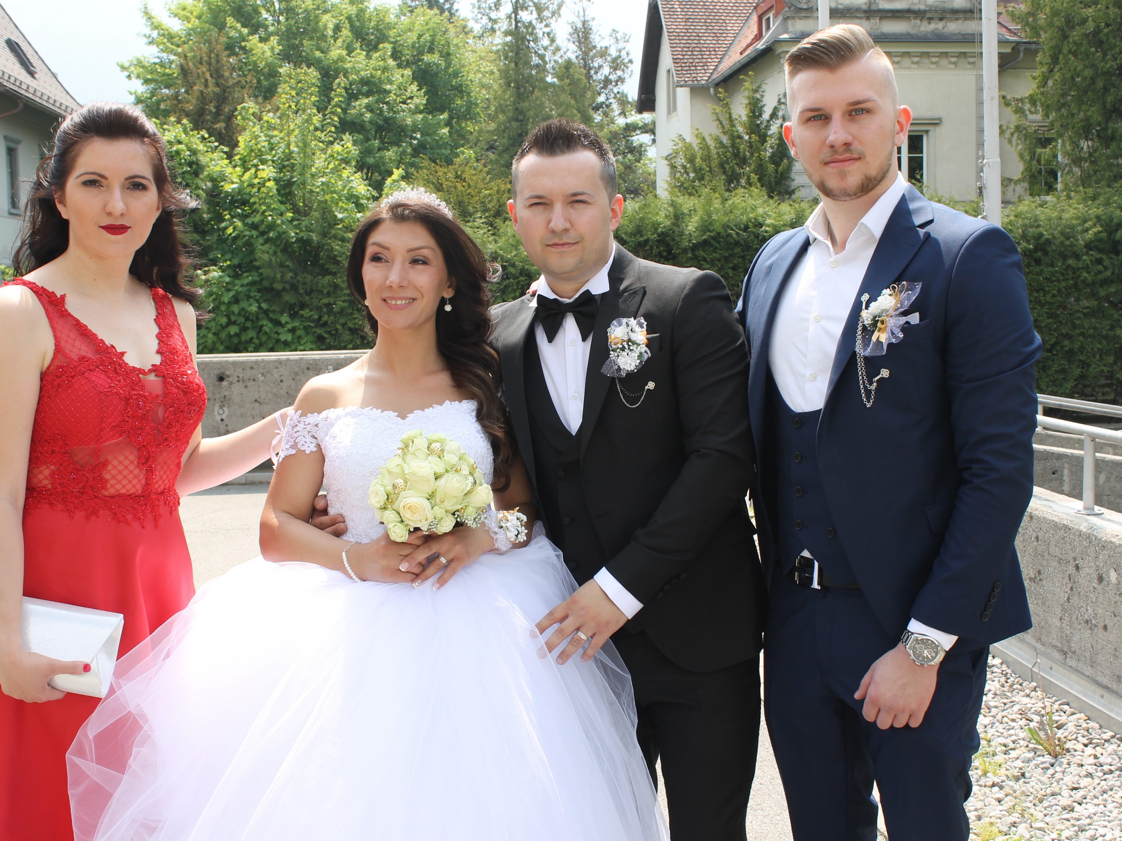 Sedmina Bilalic und Alen Kadic haben geheiratet
