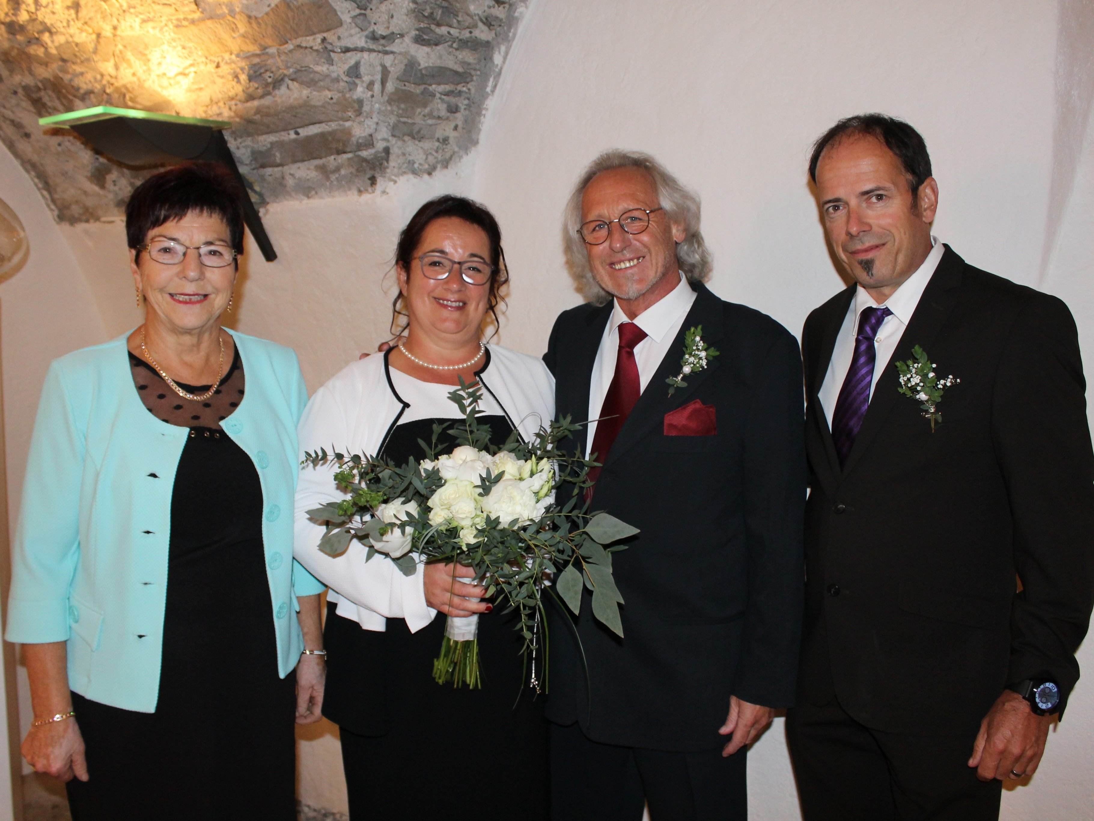Gislinde Schallert und Cornelius Geiger haben geheiratet
