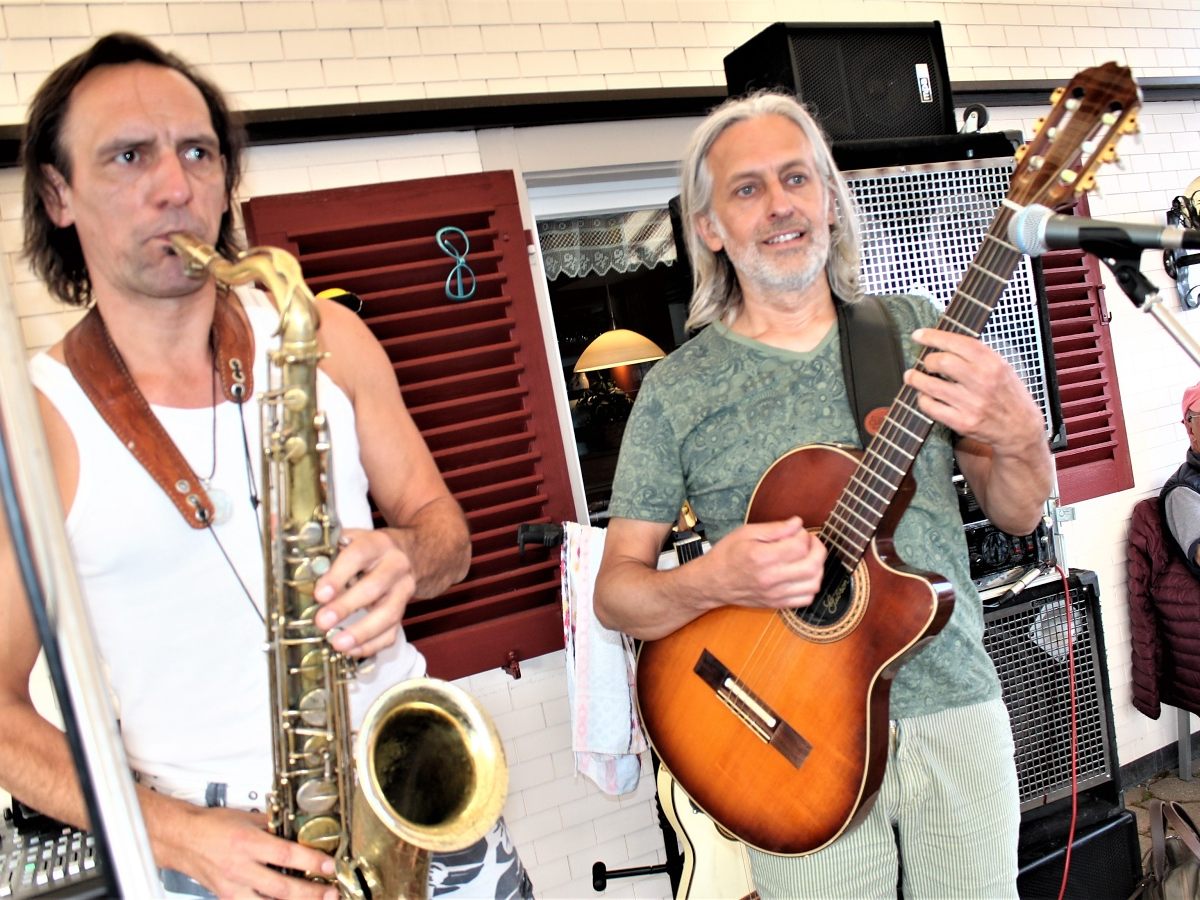 Harald Kräuter und Thomas Vigl (Sax & Crime).