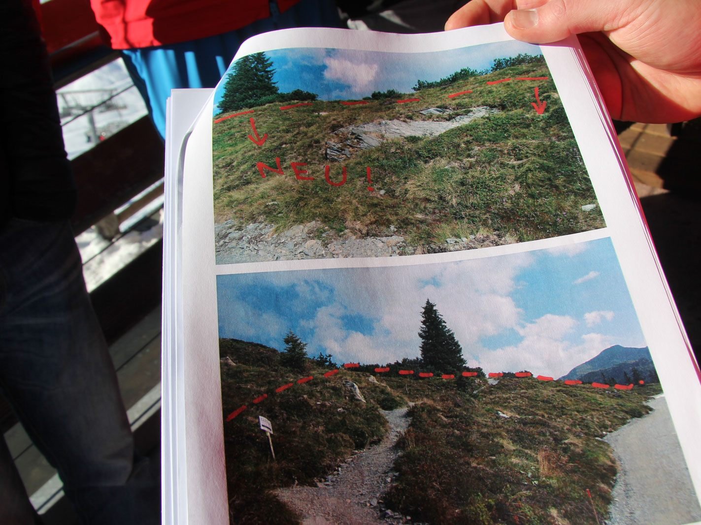 Die pläne des geplanten Speicherteiches im Montafon. Die pläne des geplanten Speicherteiches im Montafon.