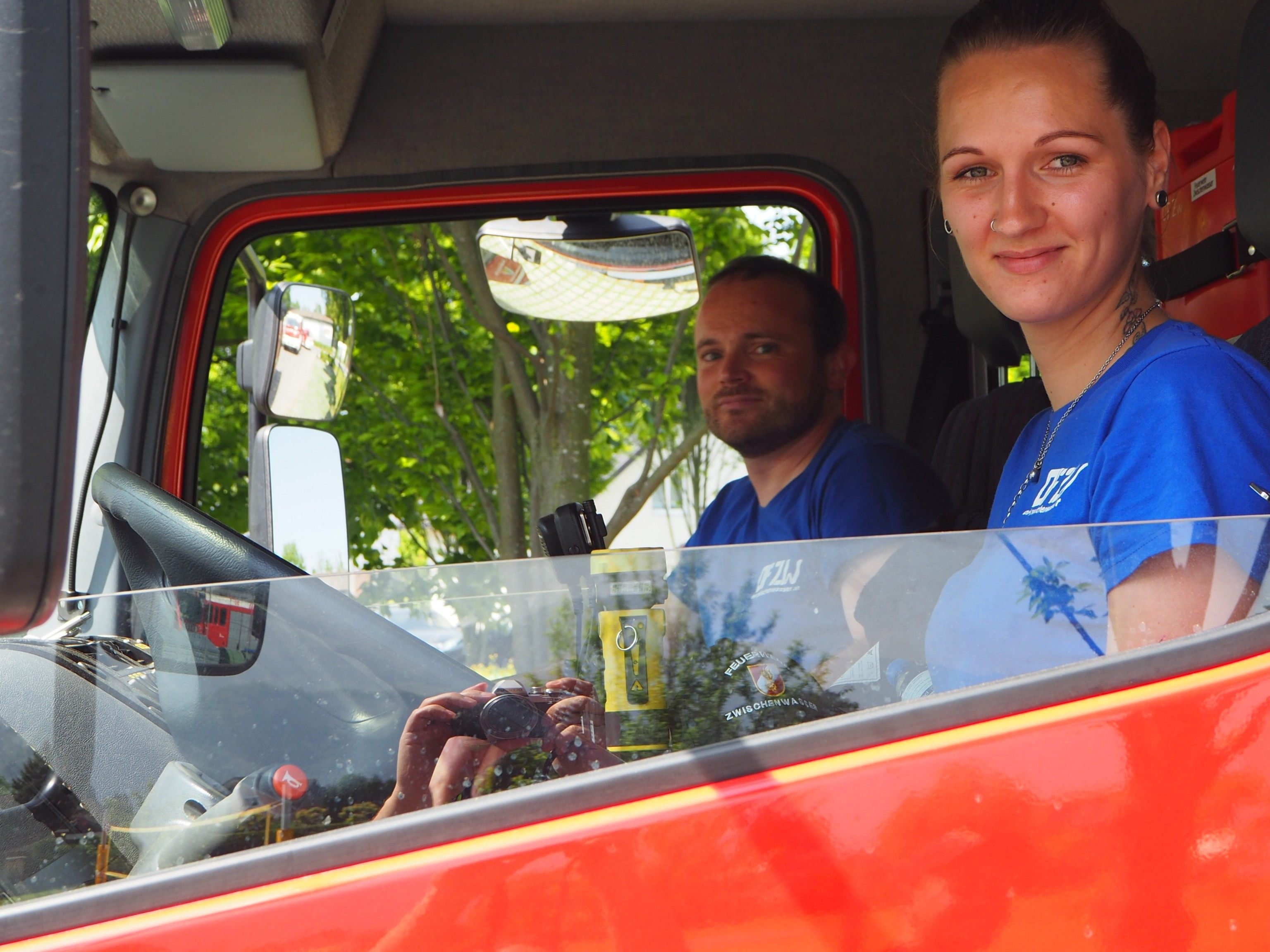 Die Geschicklickeit der Fahrer wurde überprüft
