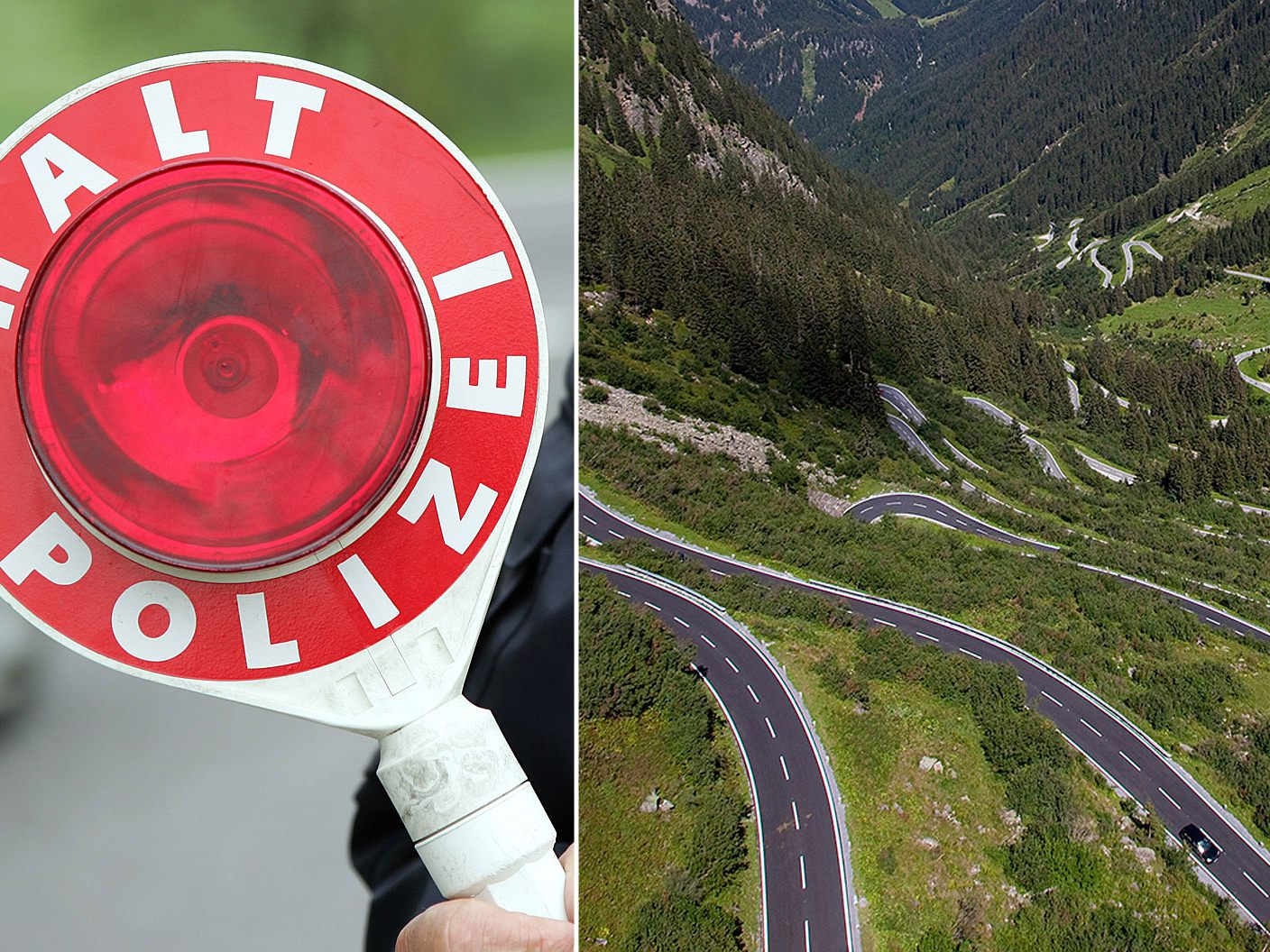 Der Deutsche befuhr die Silvretta Hochalpenstraße trotz bestehender Wintersperre.