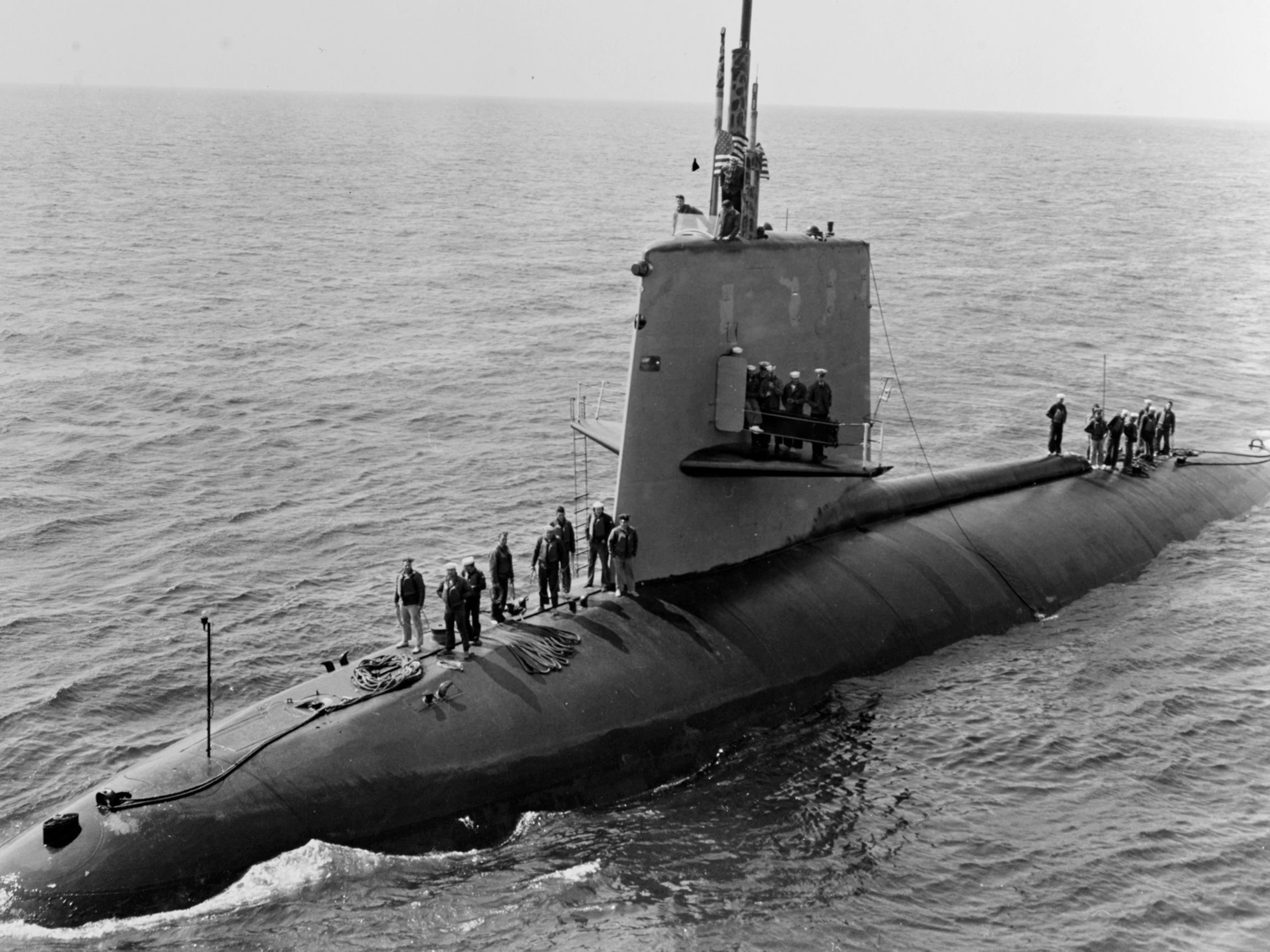 Das amerikanische Unterseeboot "Scorpion" mit 99 Mann an Bord sank am 21. Mai 1968 in der Nähe der Azoren. Das amerikanische Unterseeboot "Scorpion" mit 99 Mann an Bord sank am 21. Mai 1968 in der Nähe der Azoren.