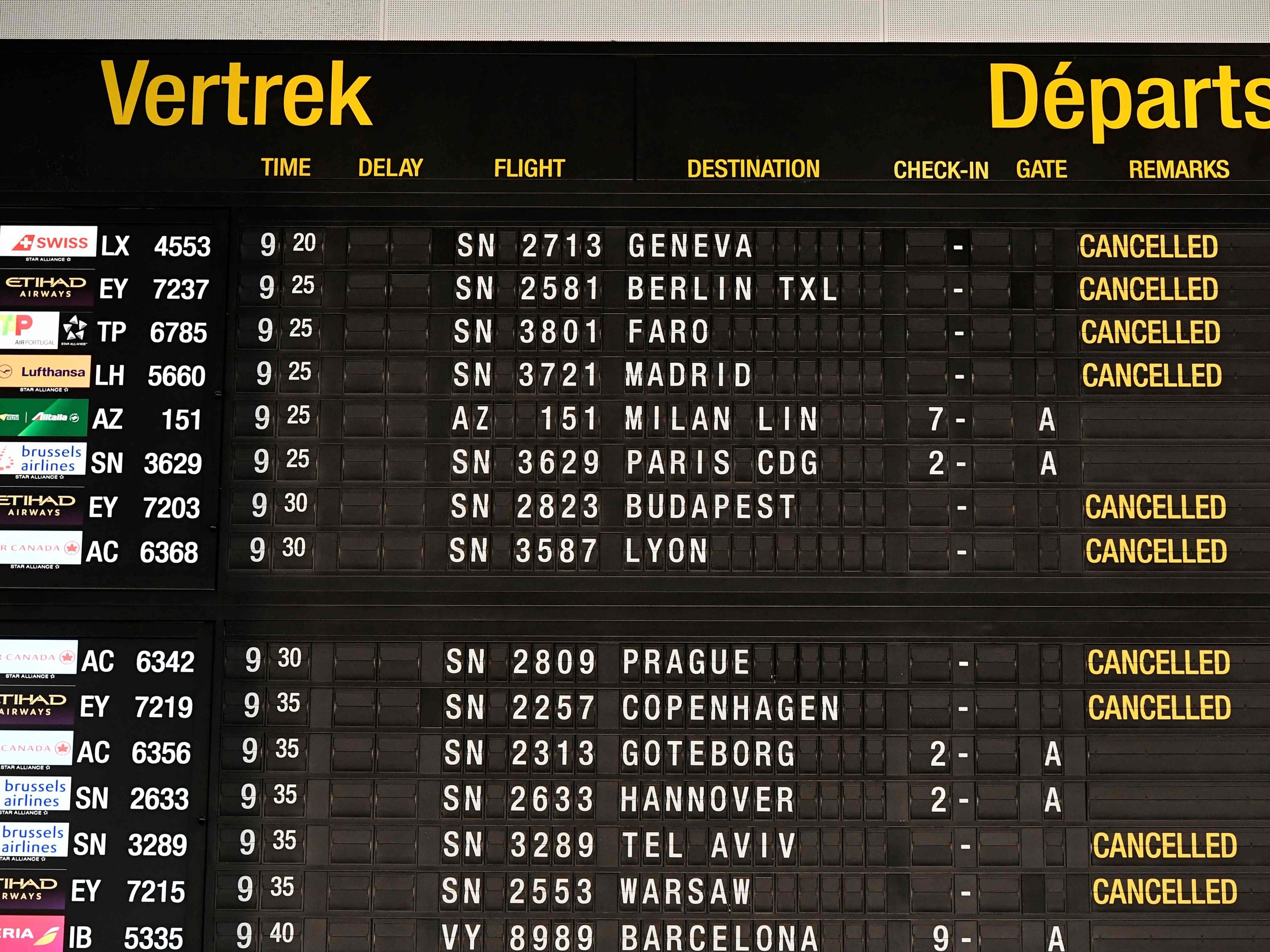 Air Brussels streikt am Montag und Mittwoch.