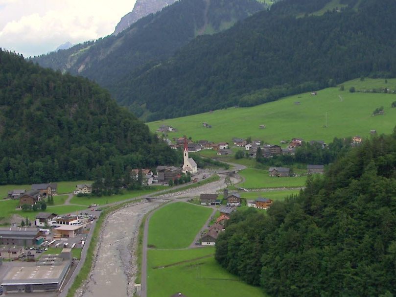 Unfall ereignete sich in Au im Bregenzerwald