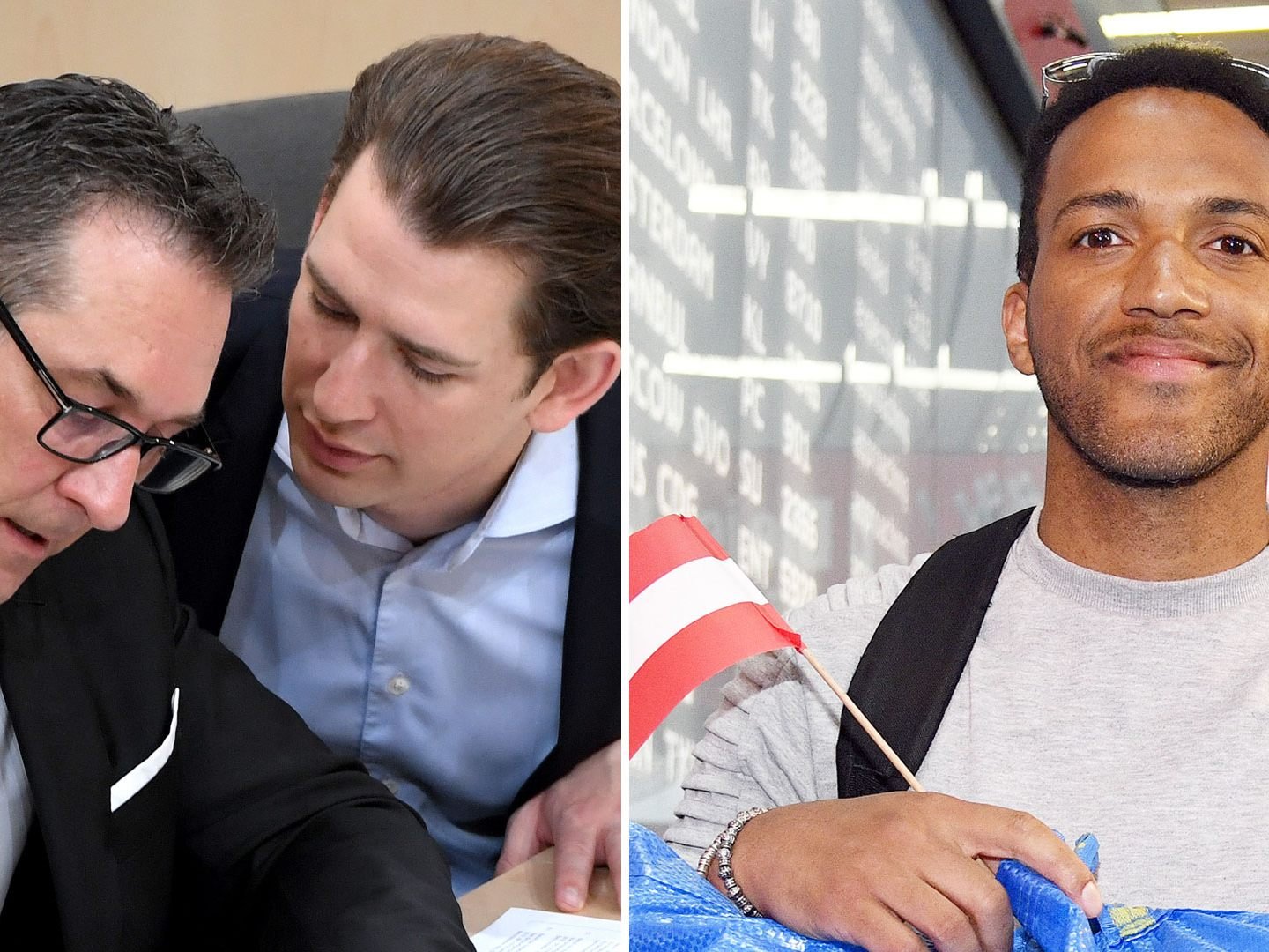 Strache will sich mit Sampson treffen.