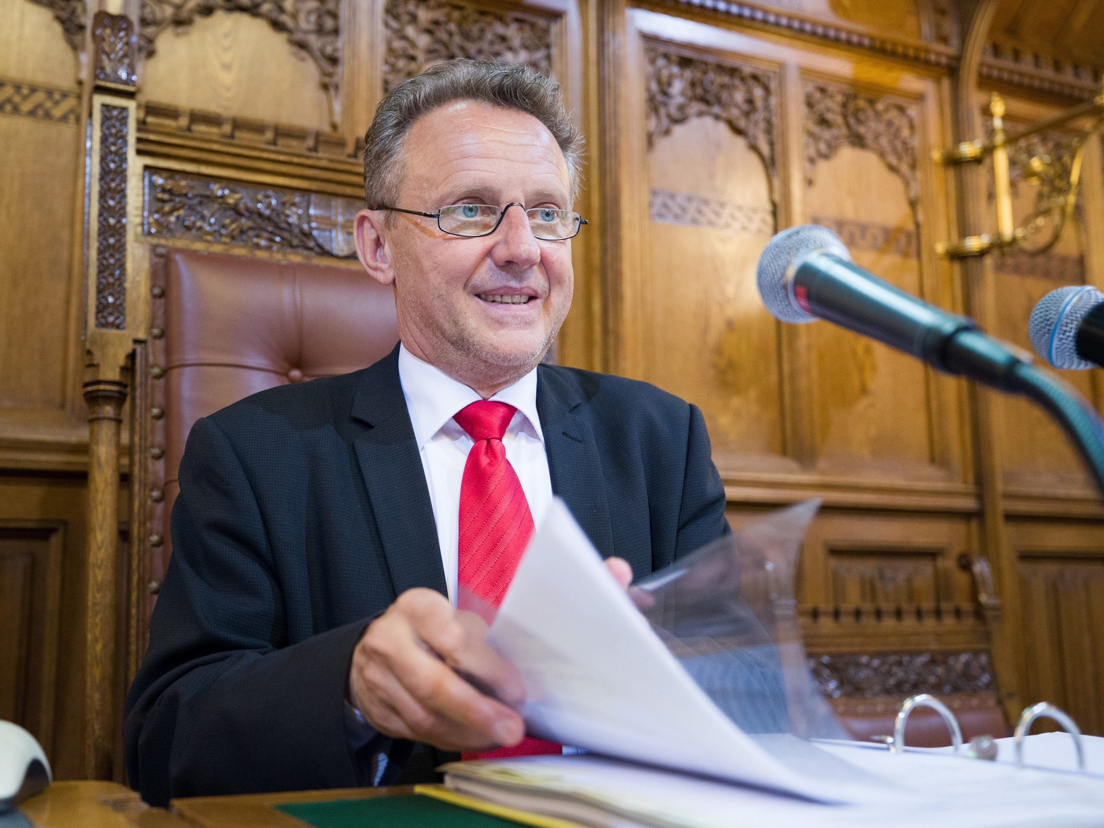 Ernst Woller wurde zum neuen Wiener Landtagspräsidenten gewählt