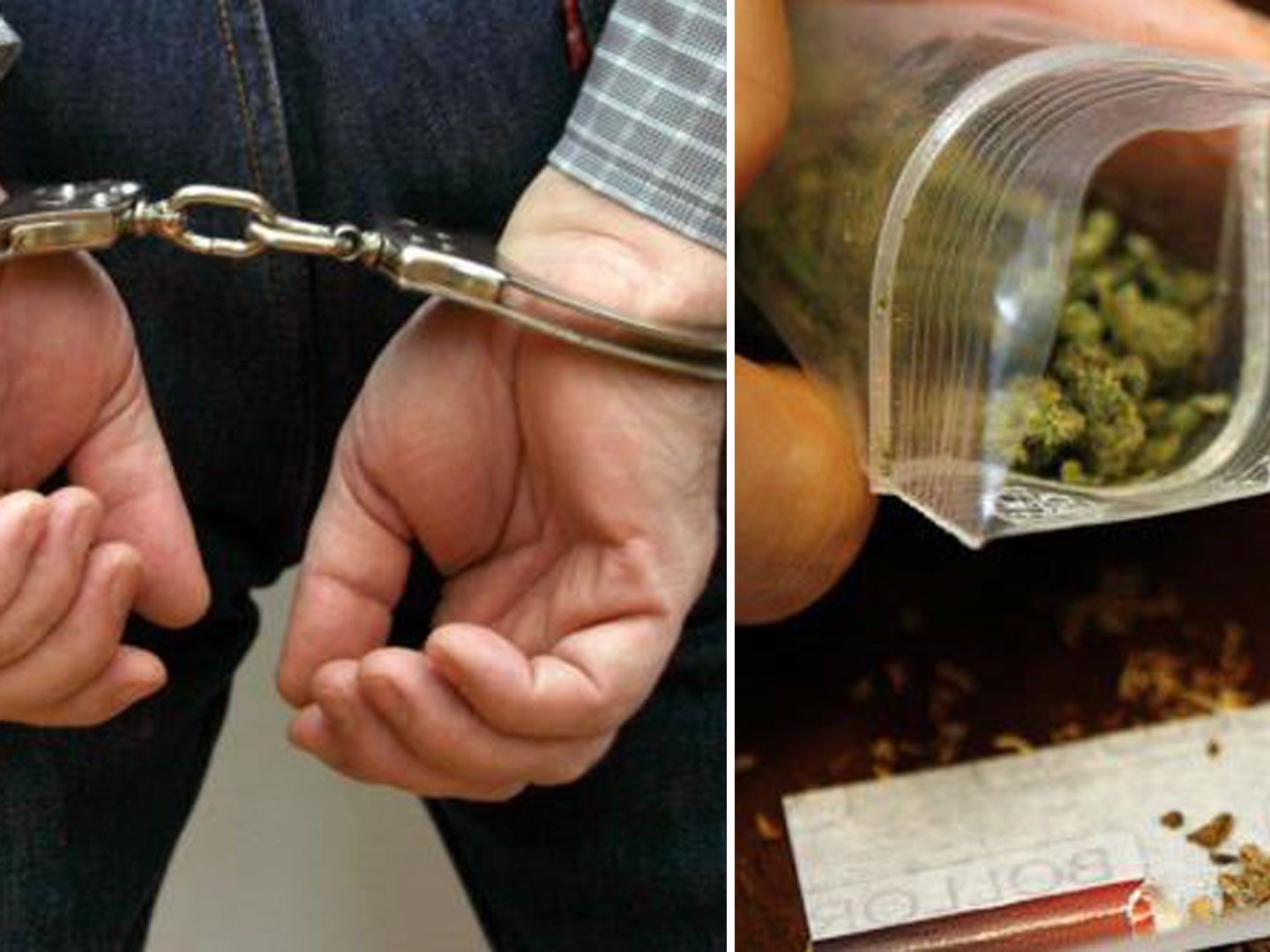 Beim Verkauf von Marihuana auf frischer Tat ertappt.