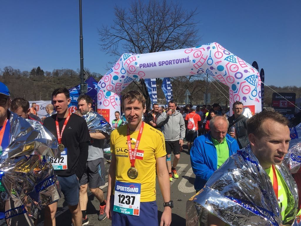 Philipp Teper sehr erfolgreich beim Prag-Halbmarathon
