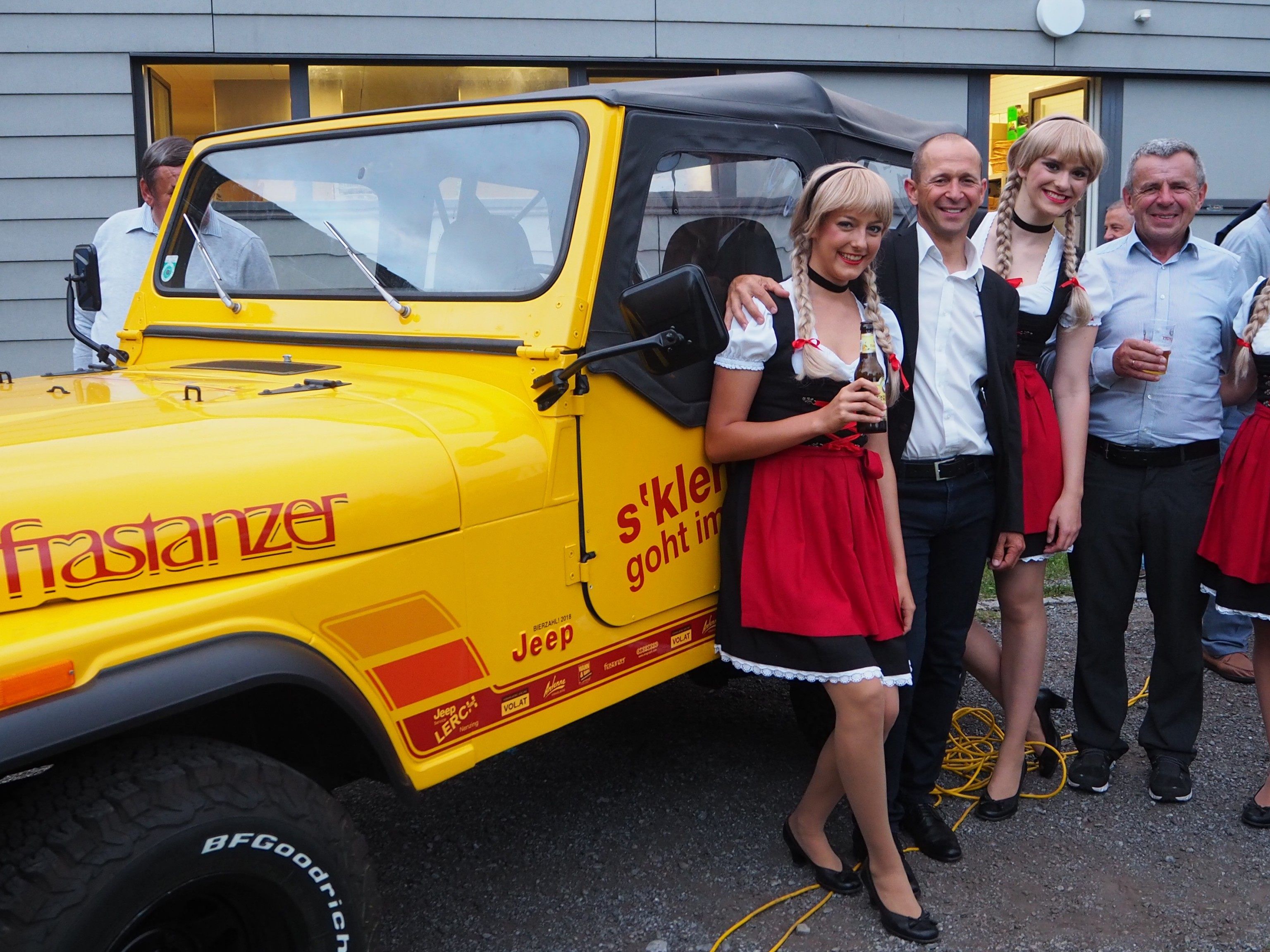 GF Michelini, Obmann Gallaun und die 3 Schwestern GF Michelini, Obmann Gallaun und die 3 Schwestern