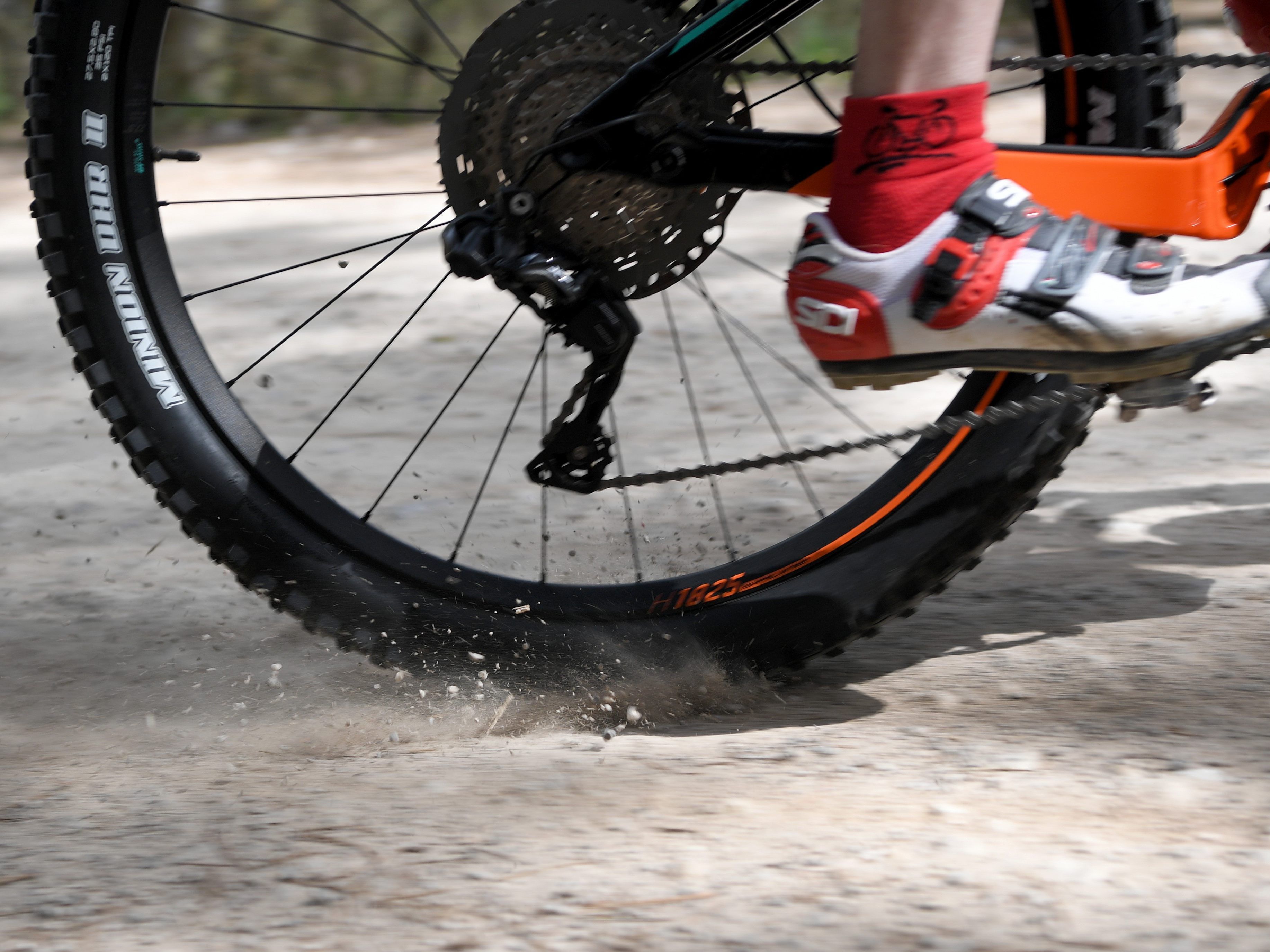 Die Vorarlbergerin stürzte mit ihrem Mountainbike.