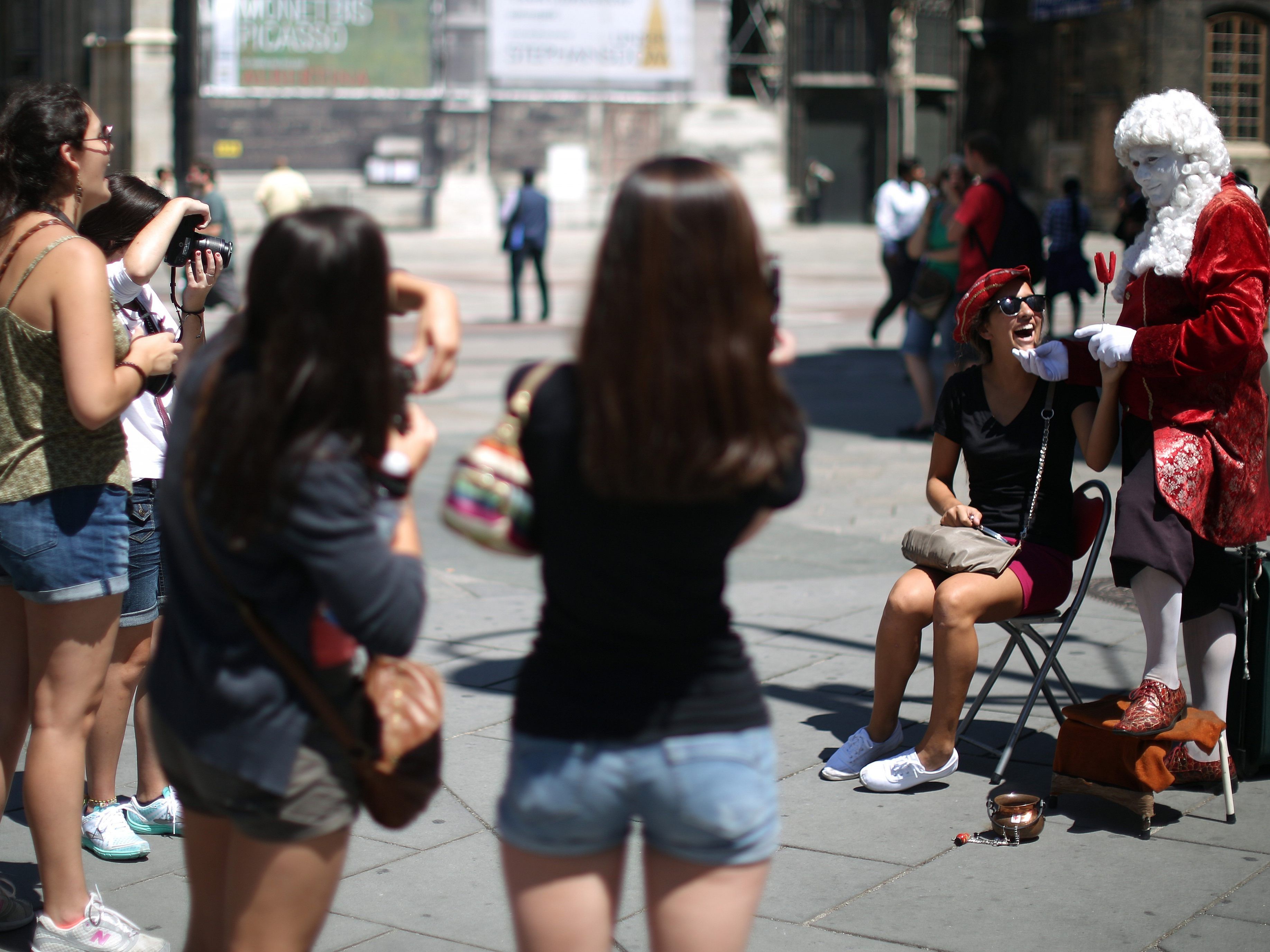 Wien wurde im Mai gern von Touristen besucht. / Symbolbild Wien wurde im Mai gern von Touristen besucht. / Symbolbild