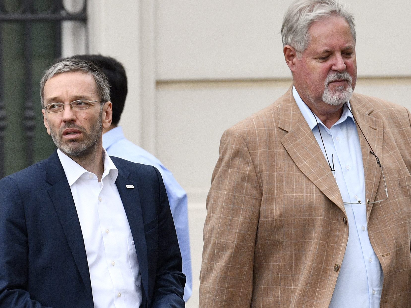 Innenminister Herbert Kickl und BVT-Chef Peter Gridling.