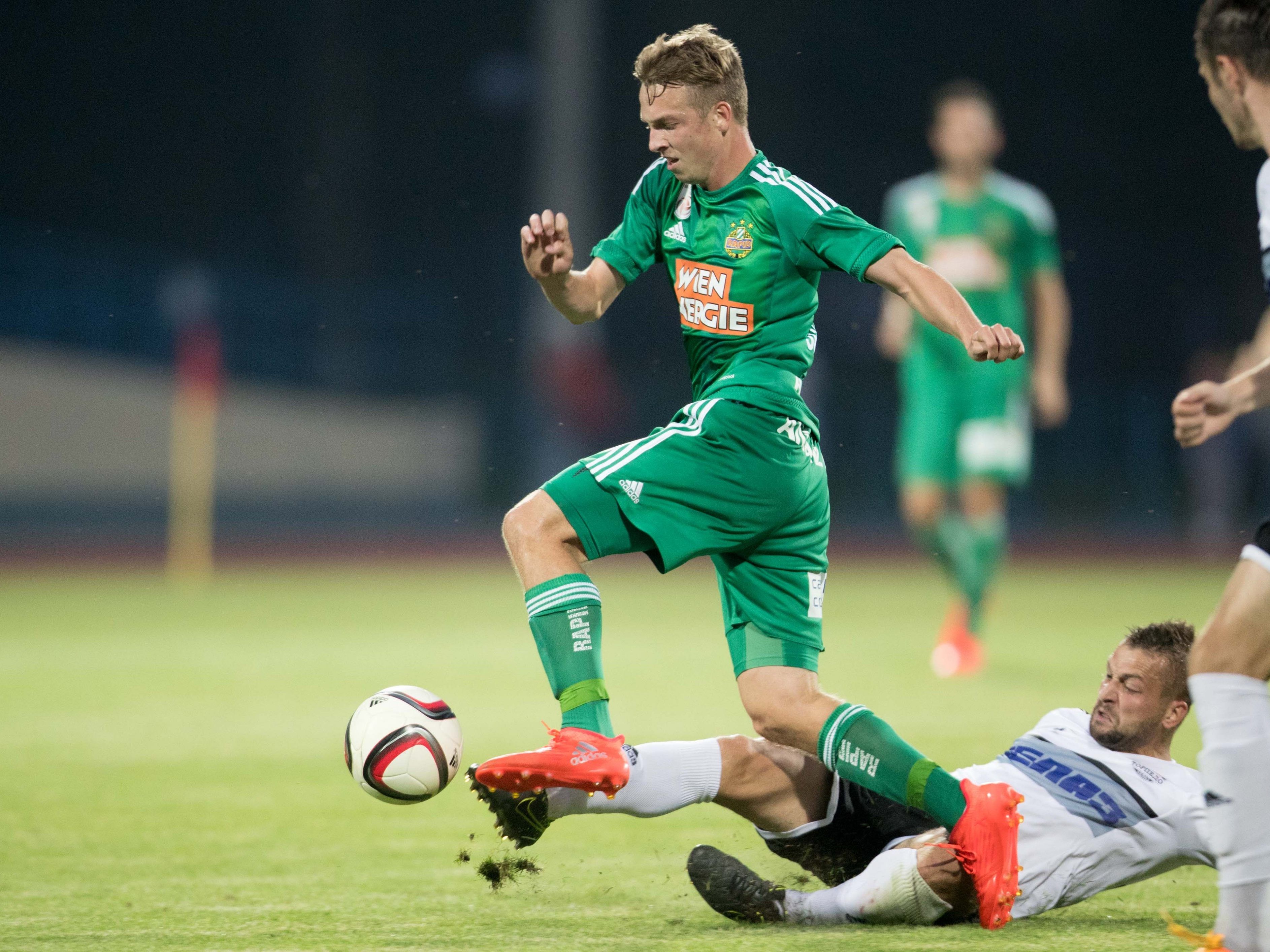 Rapid Wien-Spieler Schobesberger fällt wegen einer Hüftoperation monatelang bei Rapid Wien aus.