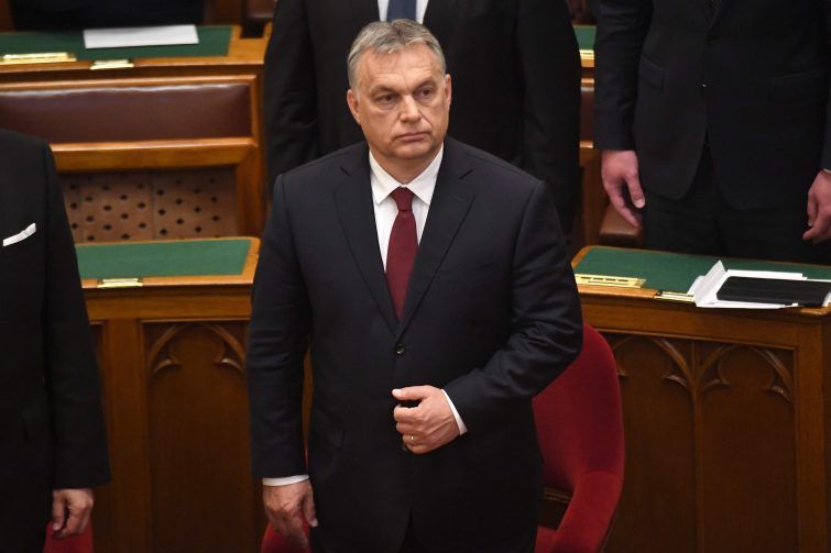 Der ungarische Premierminister Viktor Orban. Der ungarische Premierminister Viktor Orban.
