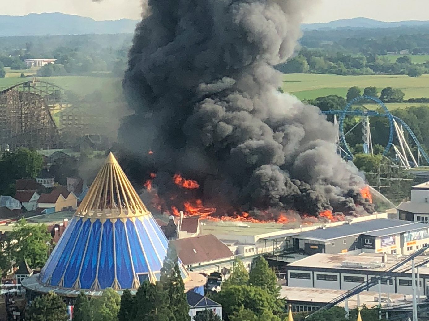 Ende Mai war im Europapark ein Feuer ausgebrochen.