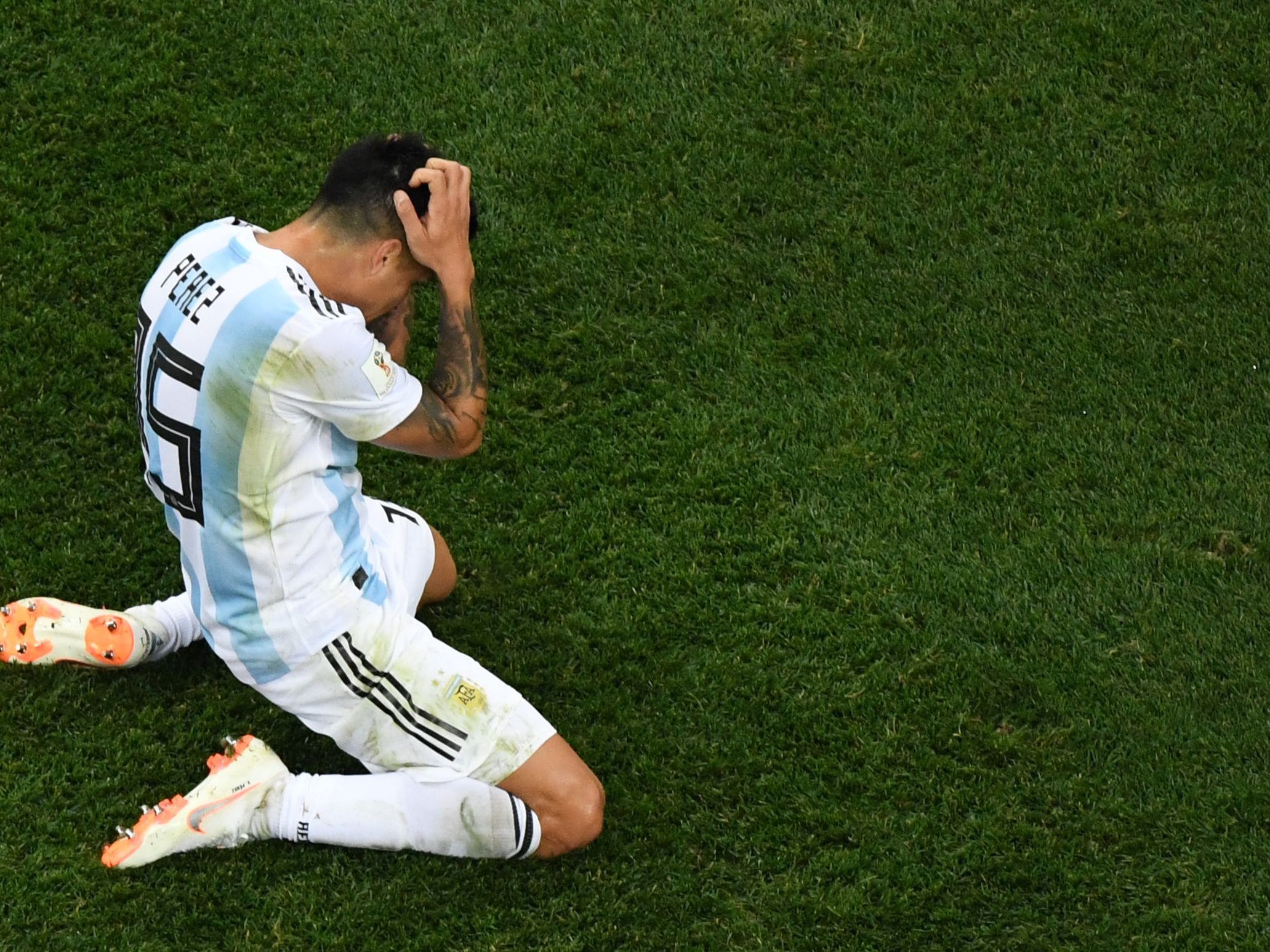 Die Argentinier stehen nach der heutigen Niederlage vor dem Aus. Die Argentinier stehen nach der heutigen Niederlage vor dem Aus.